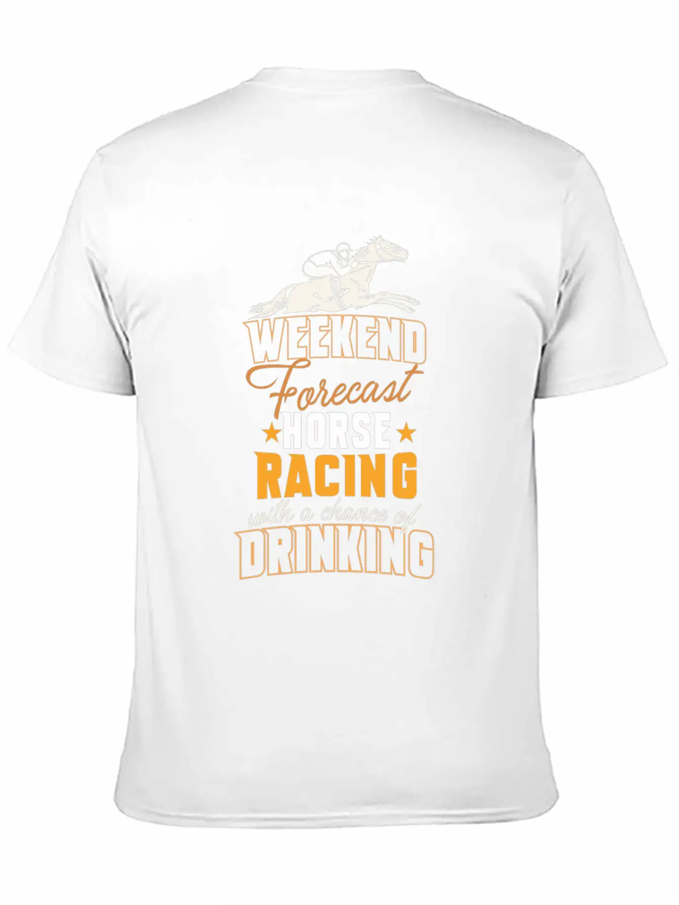 Horseback Riding Funny Horse Racing Horse Lover Unisex Casual T-Shirt – Clean Design For Daily Comfort