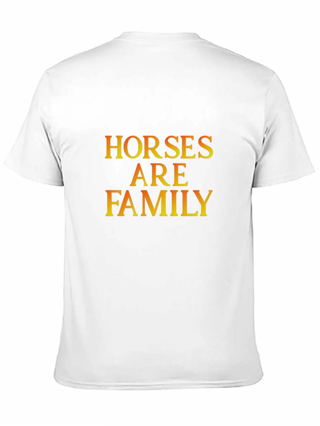 Horses Are Family 01 Unisex Casual T-Shirt – Clean Design For Daily Comfort