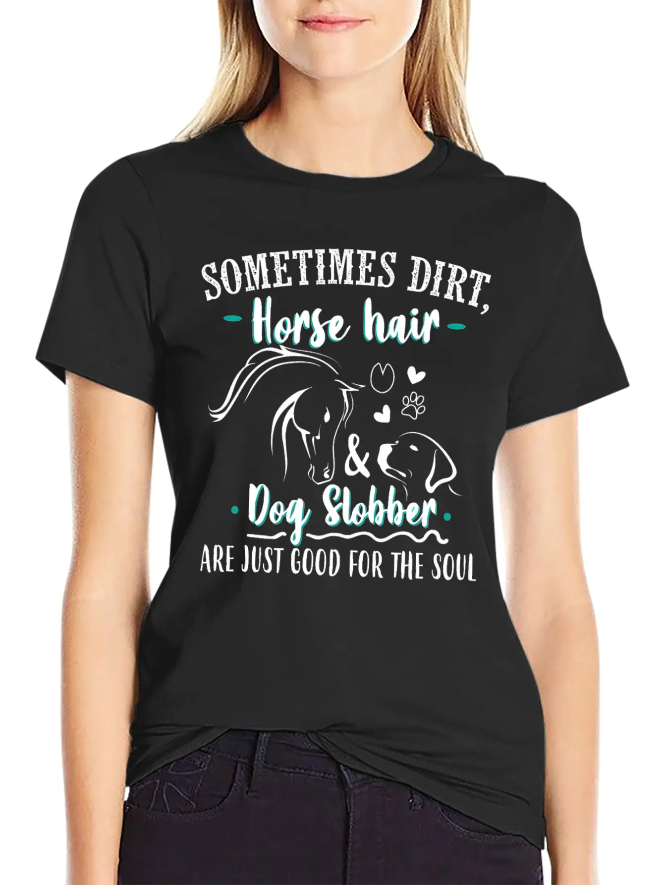 Horses Equestrian Rider Stylish Everyday T-Shirt – Unisex Basic Cotton Tee