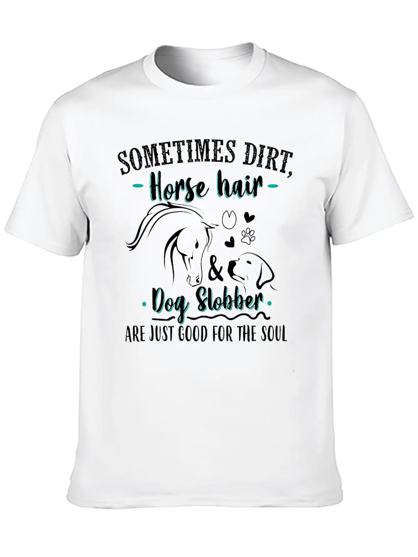 Horses Equestrian Rider Stylish Everyday T-Shirt – Unisex Basic Cotton Tee
