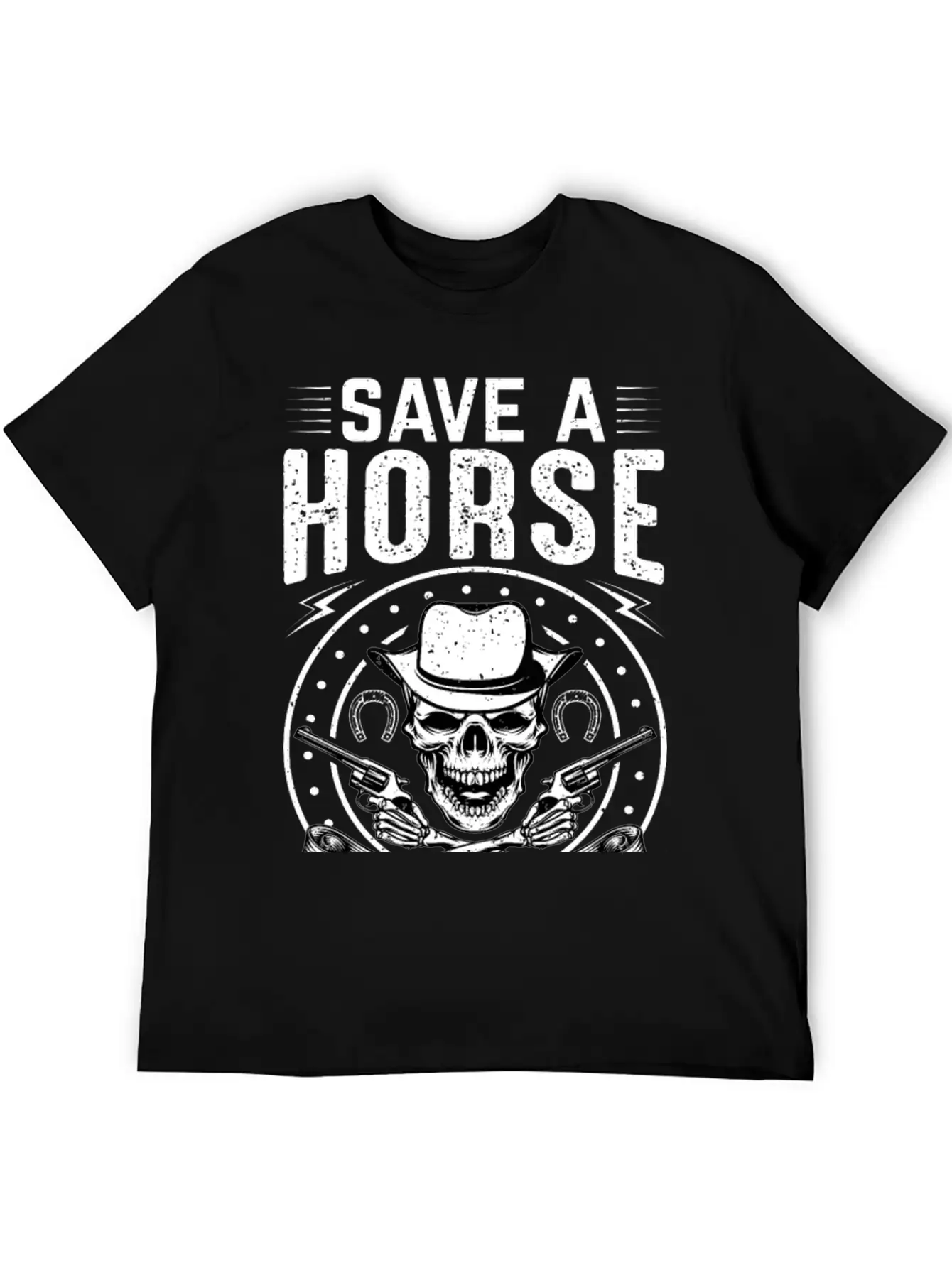 Horses, Horse Lovers Beautiful Design Quote. Breathable Soft Cotton T-Shirt – Timeless Casual Look