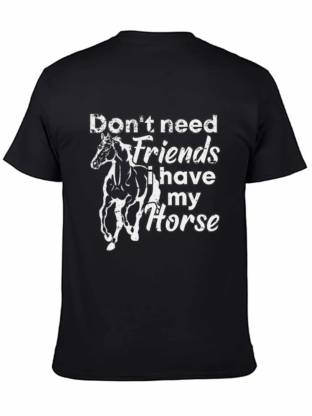 Horses Horse Shirt Stylish Everyday T-Shirt – Unisex Basic Cotton Tee