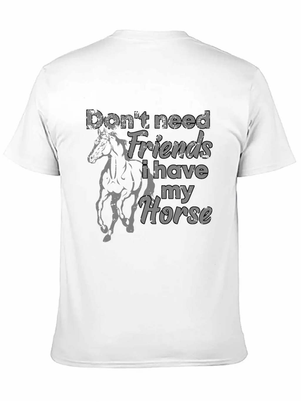 Horses Horse Shirt Stylish Everyday T-Shirt – Unisex Basic Cotton Tee