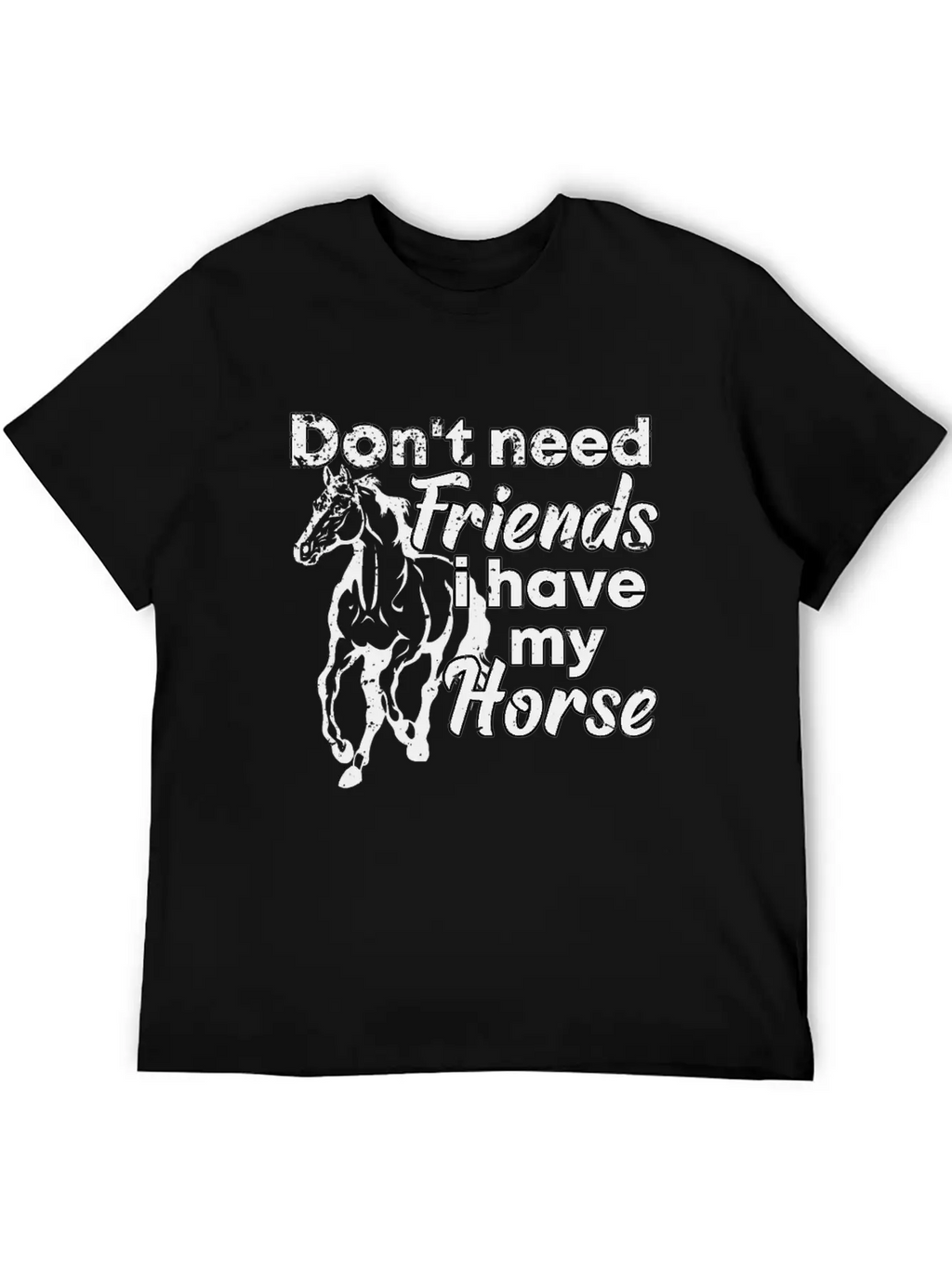 Horses Horse Shirt Stylish Everyday T-Shirt – Unisex Basic Cotton Tee