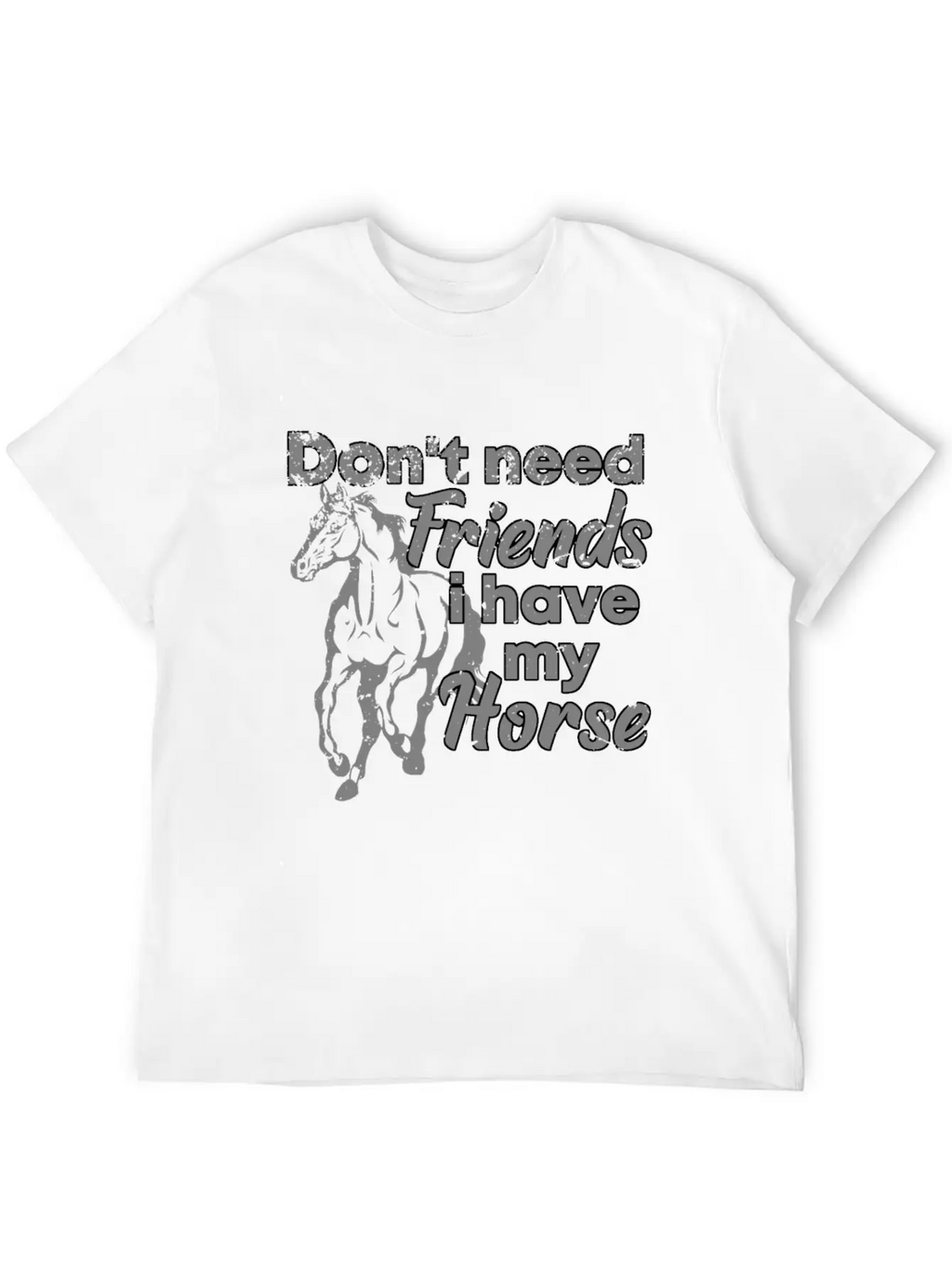 Horses Horse Shirt Stylish Everyday T-Shirt – Unisex Basic Cotton Tee