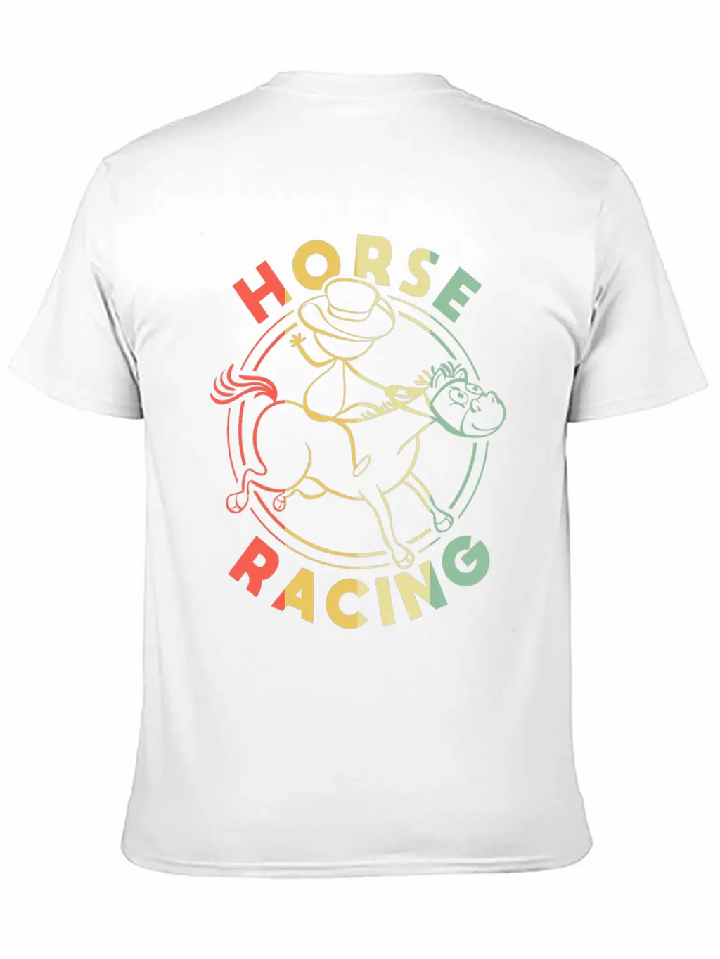 Horses Lover Equestrian Riding Unisex Casual T-Shirt – Clean Design For Daily Comfort