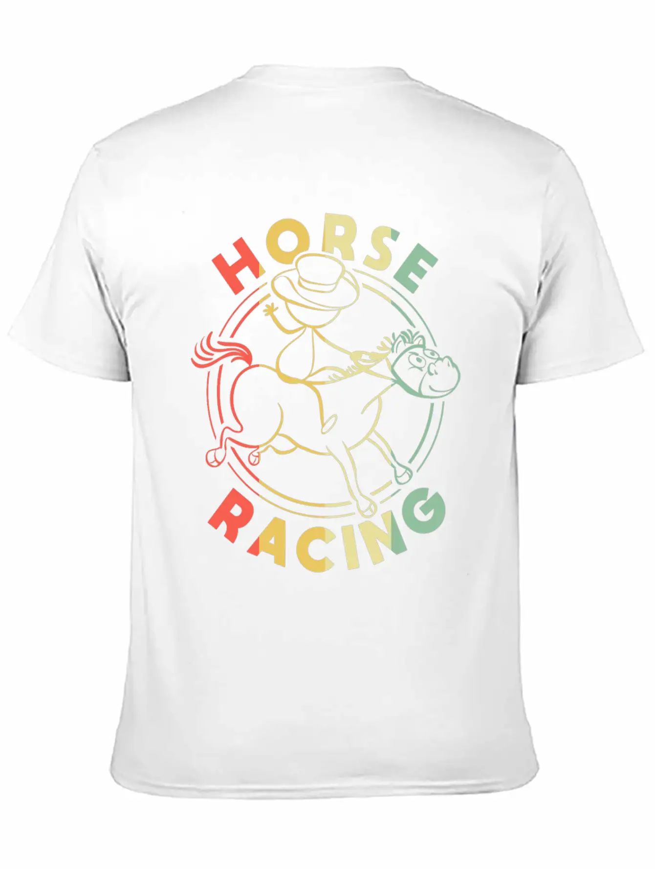 Horses Lover Equestrian Riding Unisex Casual T-Shirt – Clean Design For Daily Comfort