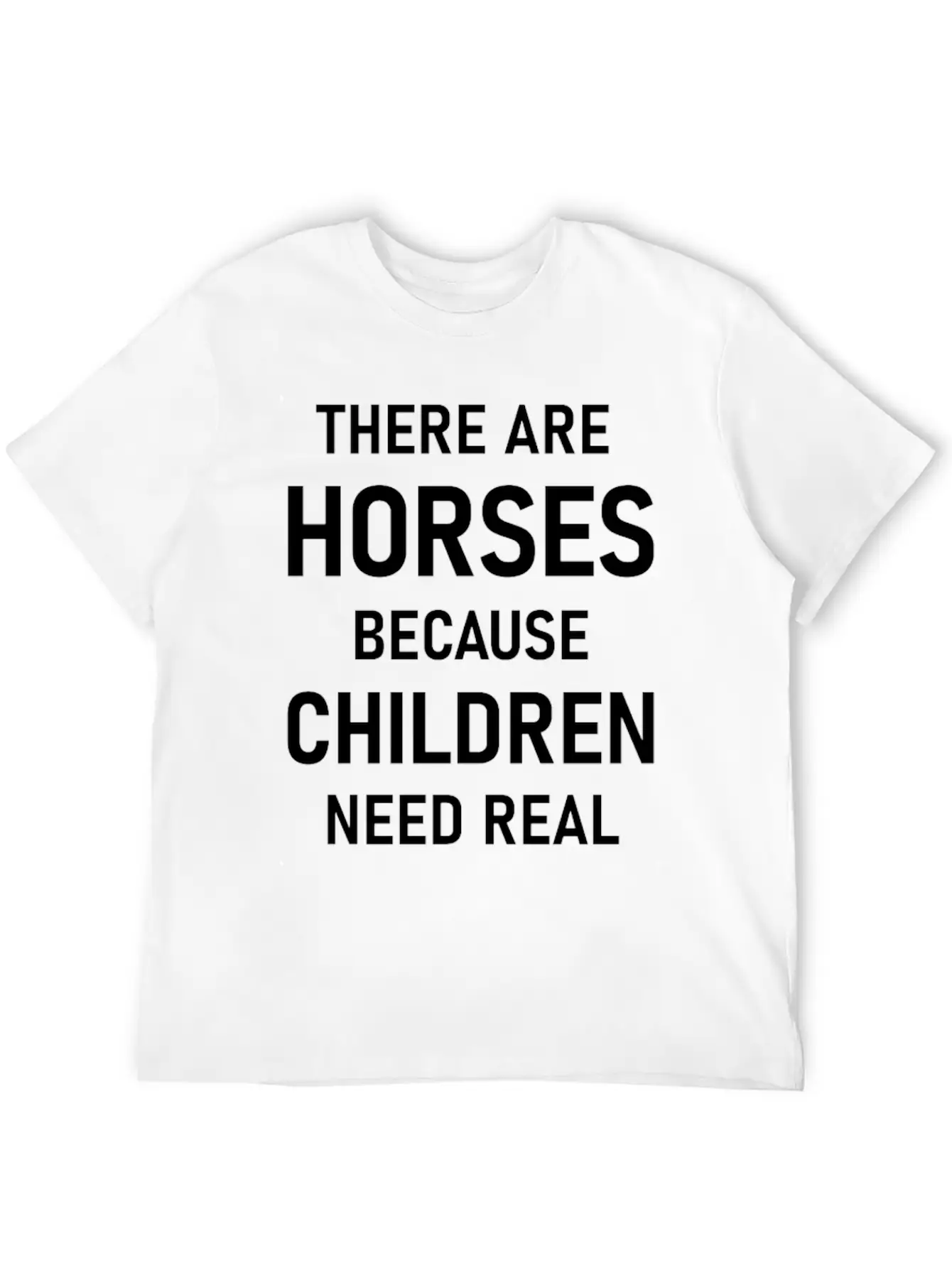 Horses Unisex Casual T-Shirt – Clean Design For Daily Comfort