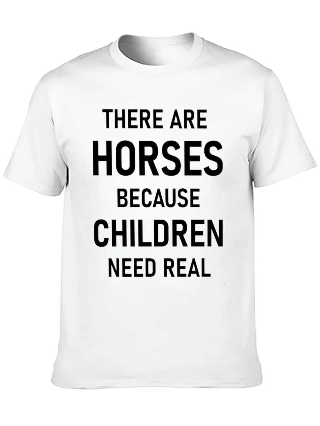 Horses Unisex Casual T-Shirt – Clean Design For Daily Comfort