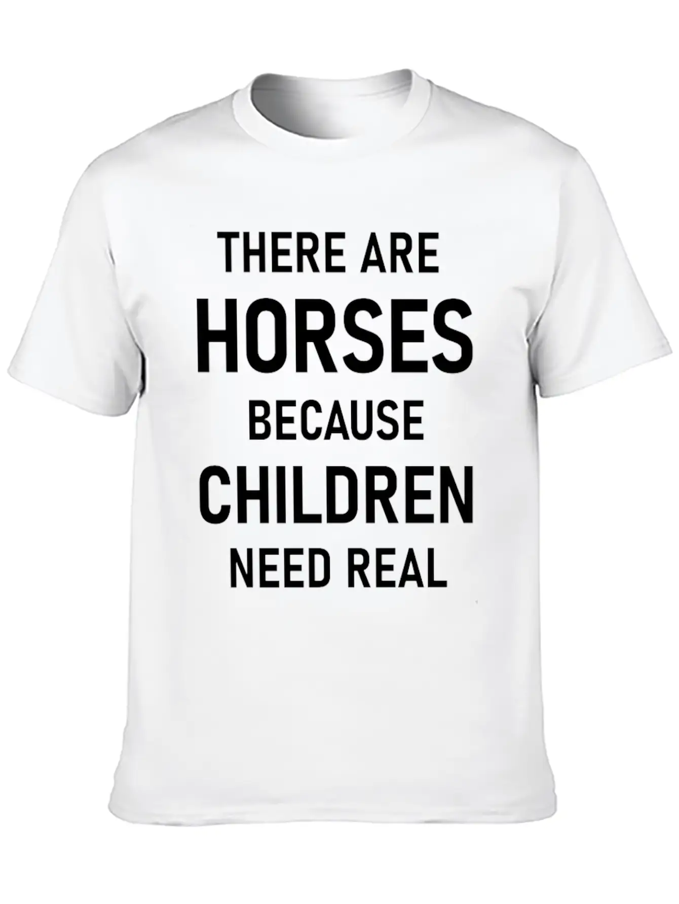 Horses Unisex Casual T-Shirt – Clean Design For Daily Comfort