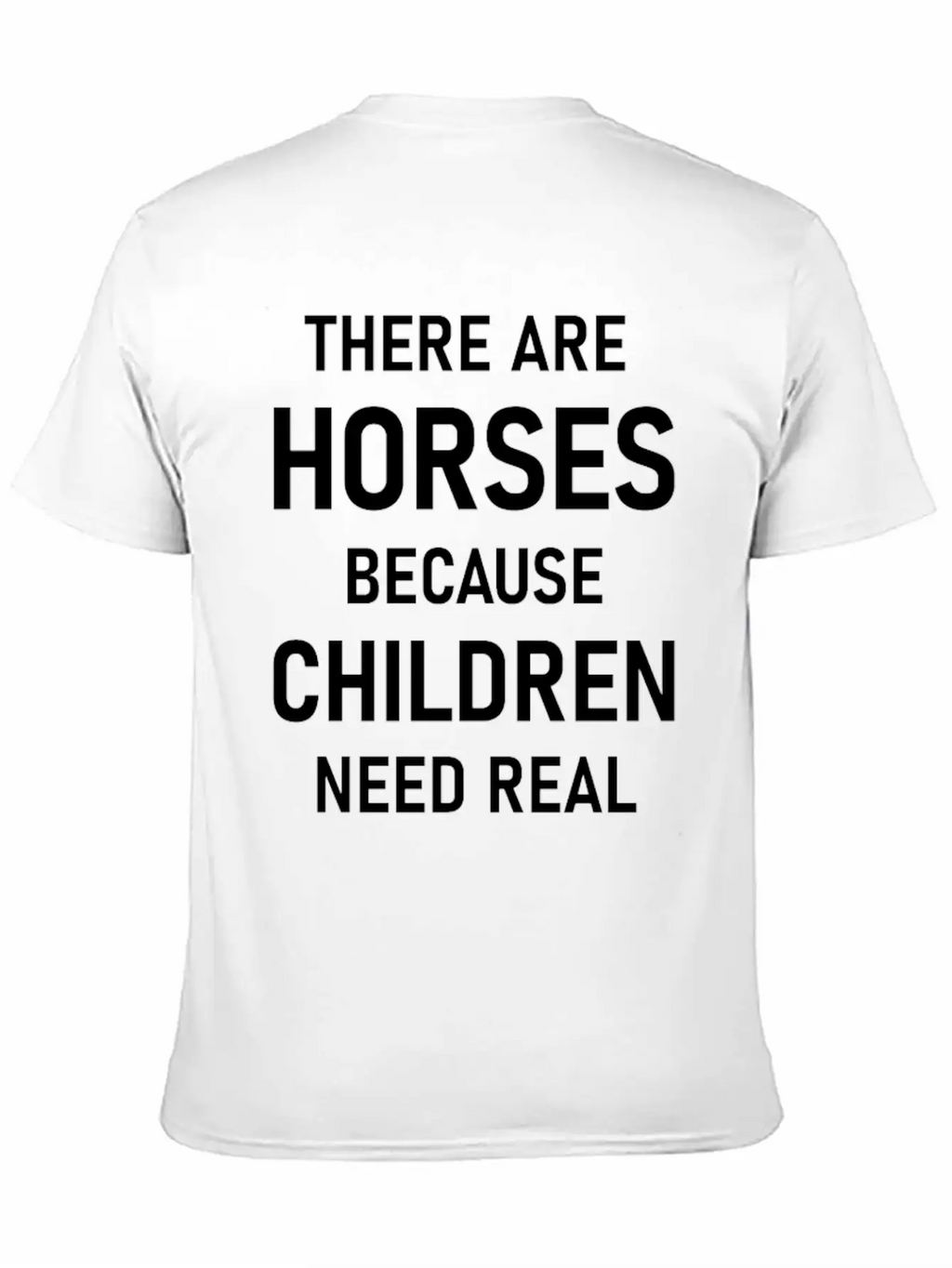 Horses Unisex Casual T-Shirt – Clean Design For Daily Comfort