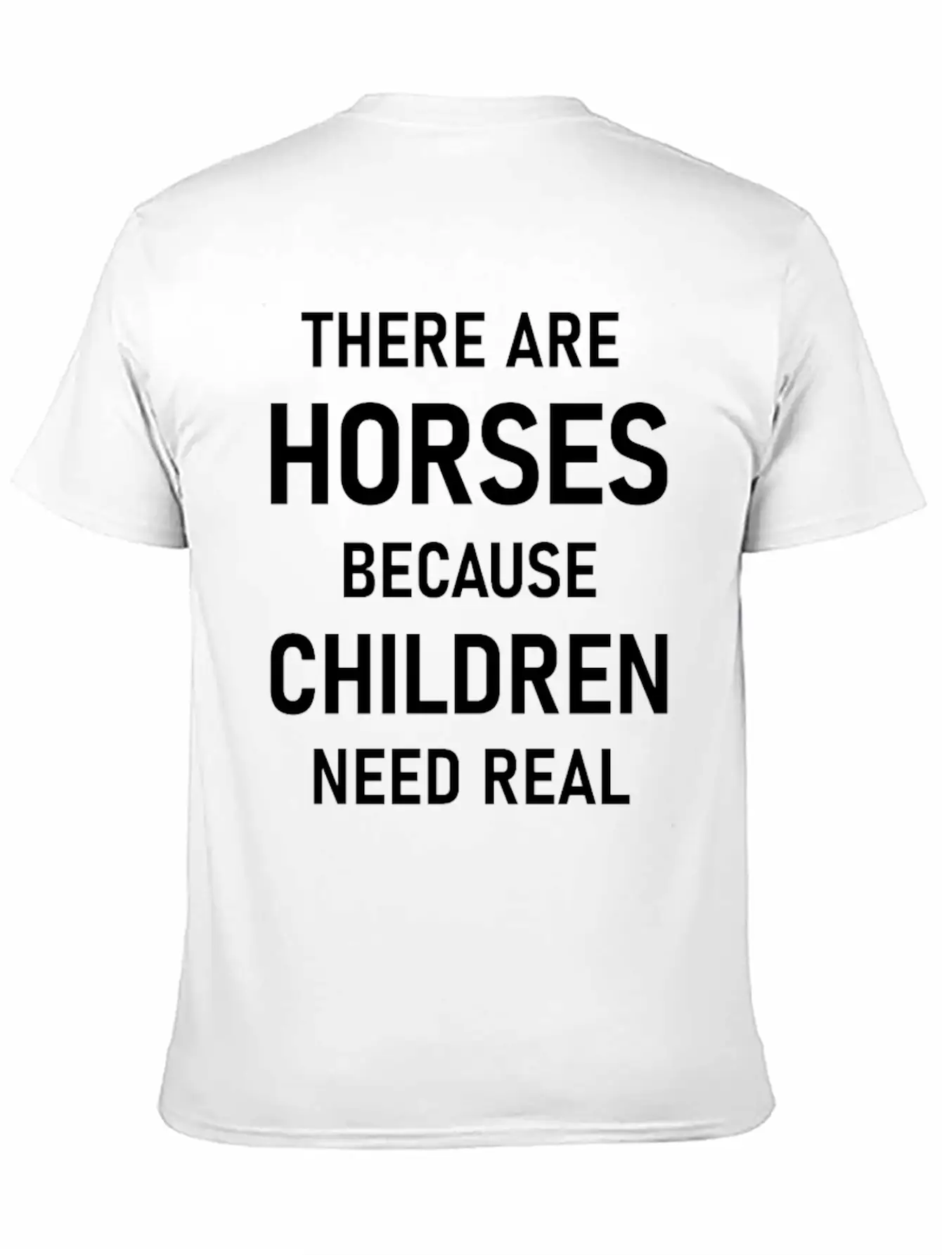 Horses Unisex Casual T-Shirt – Clean Design For Daily Comfort