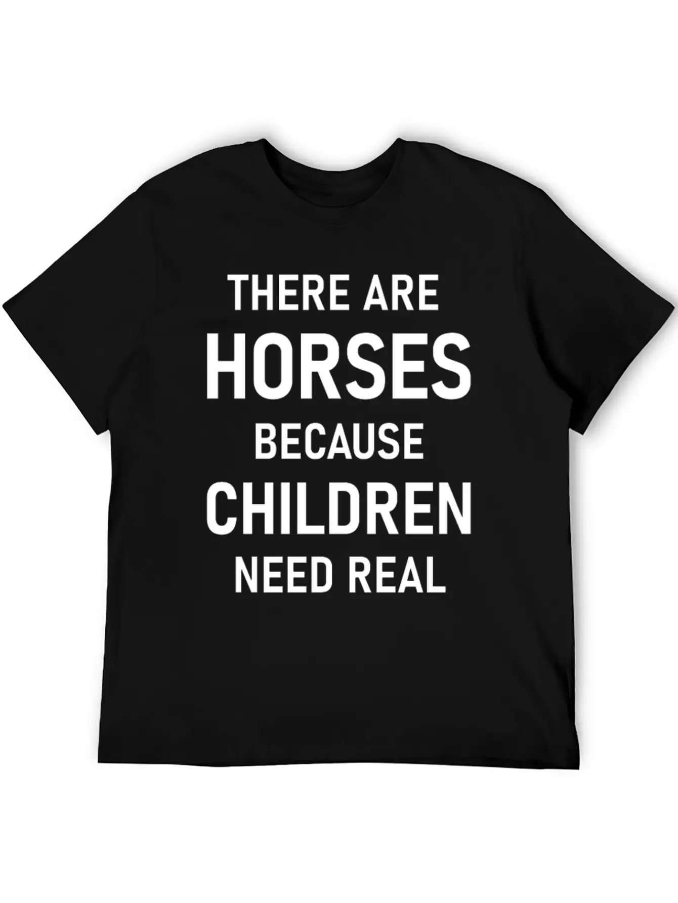 Horses Unisex Casual T-Shirt – Clean Design For Daily Comfort