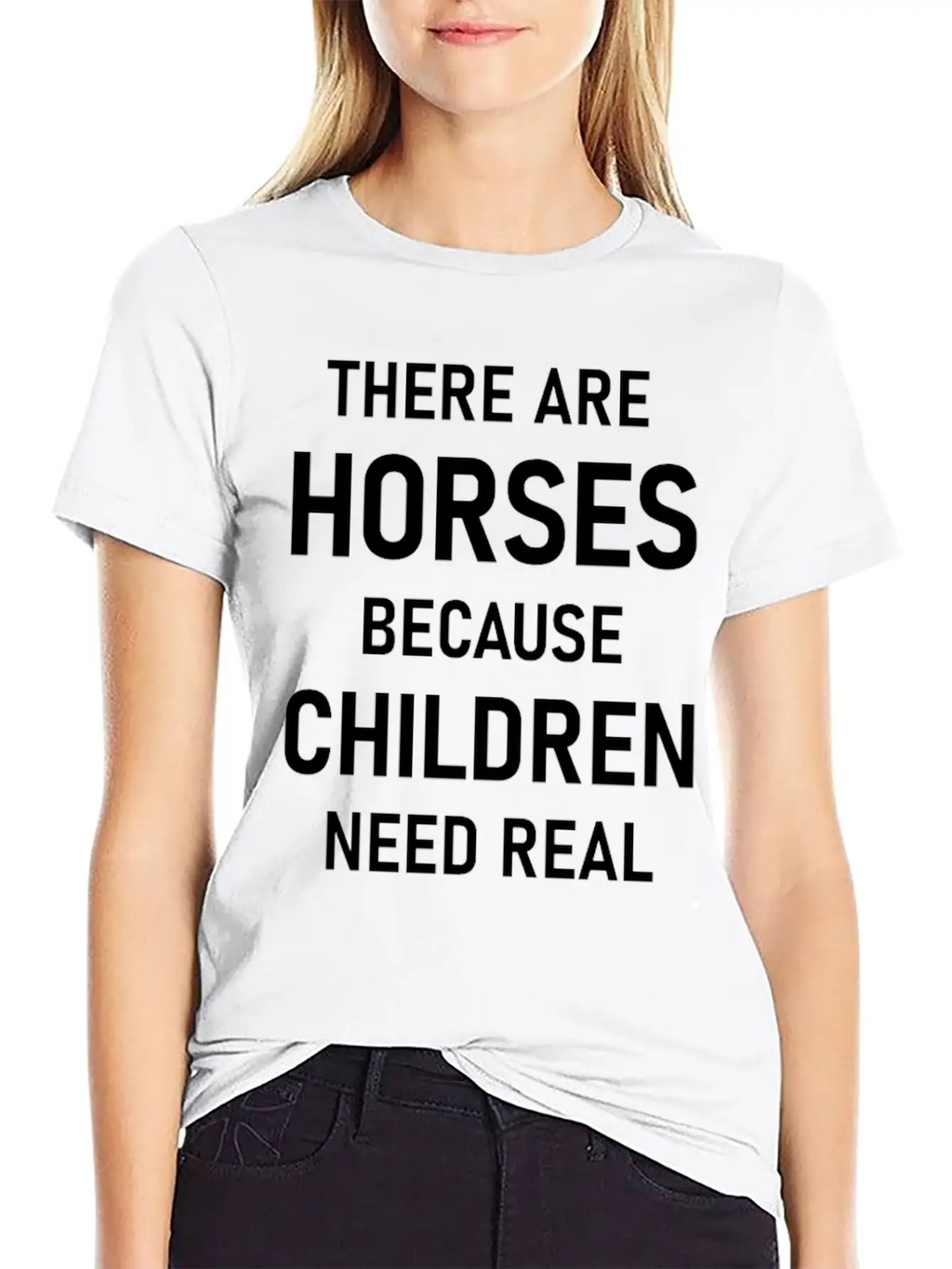 Horses Unisex Casual T-Shirt – Clean Design For Daily Comfort