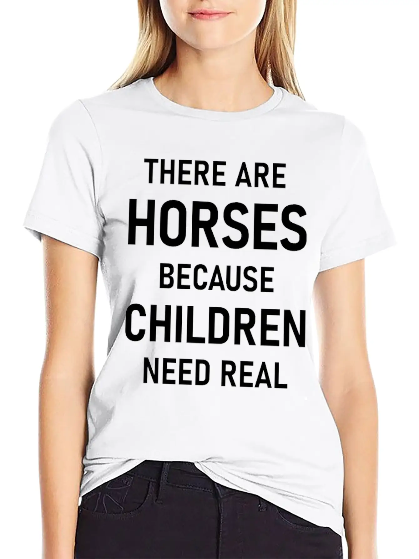 Horses Unisex Casual T-Shirt – Clean Design For Daily Comfort