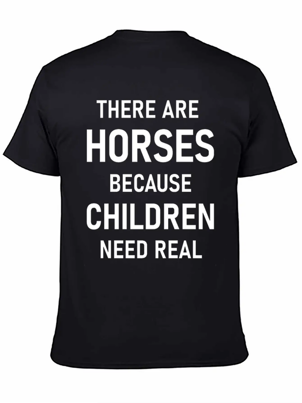Horses Unisex Casual T-Shirt – Clean Design For Daily Comfort