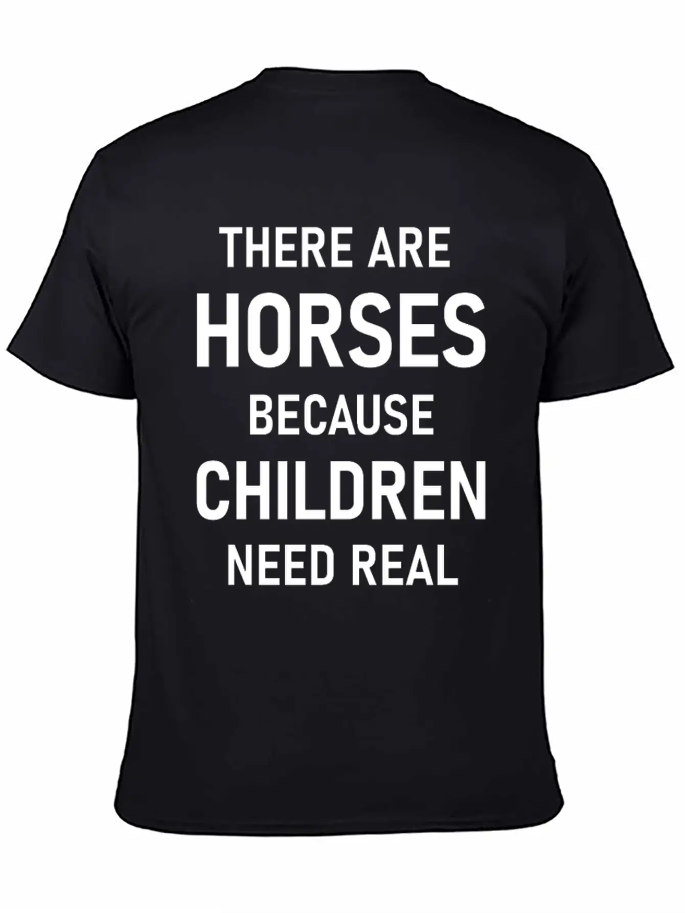 Horses Unisex Casual T-Shirt – Clean Design For Daily Comfort