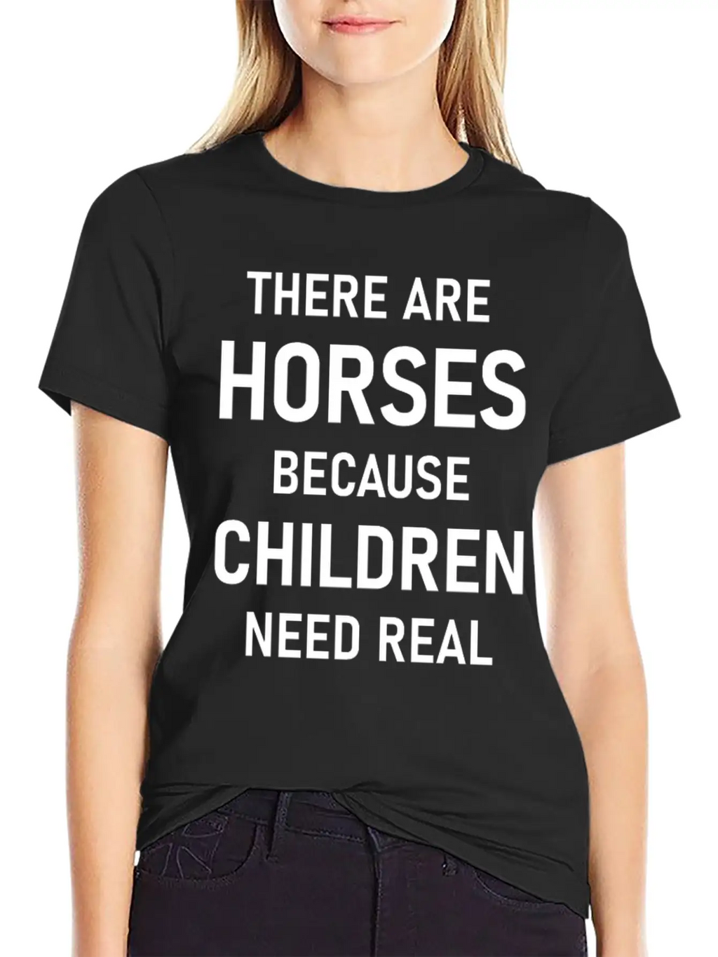 Horses Unisex Casual T-Shirt – Clean Design For Daily Comfort