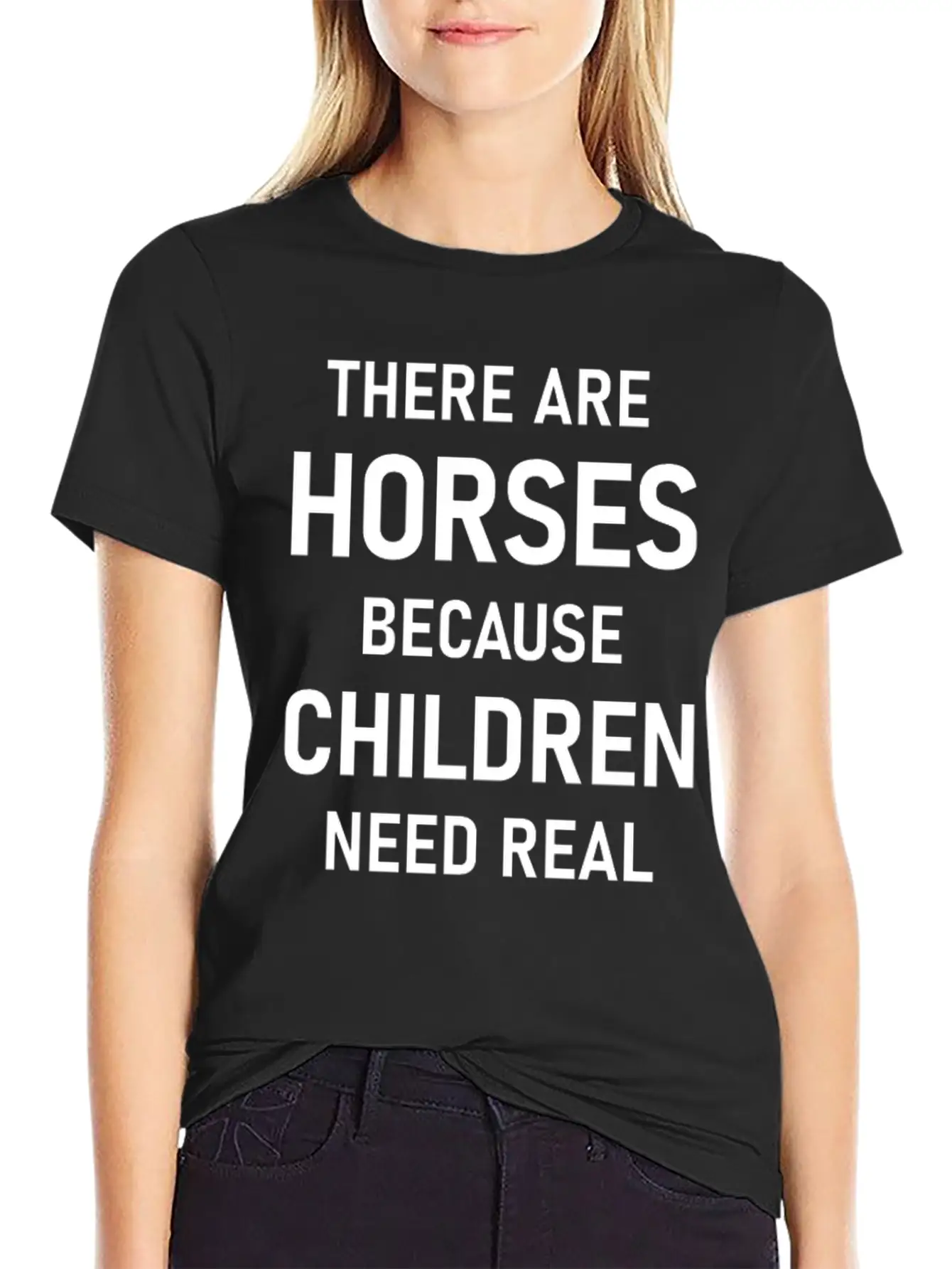Horses Unisex Casual T-Shirt – Clean Design For Daily Comfort