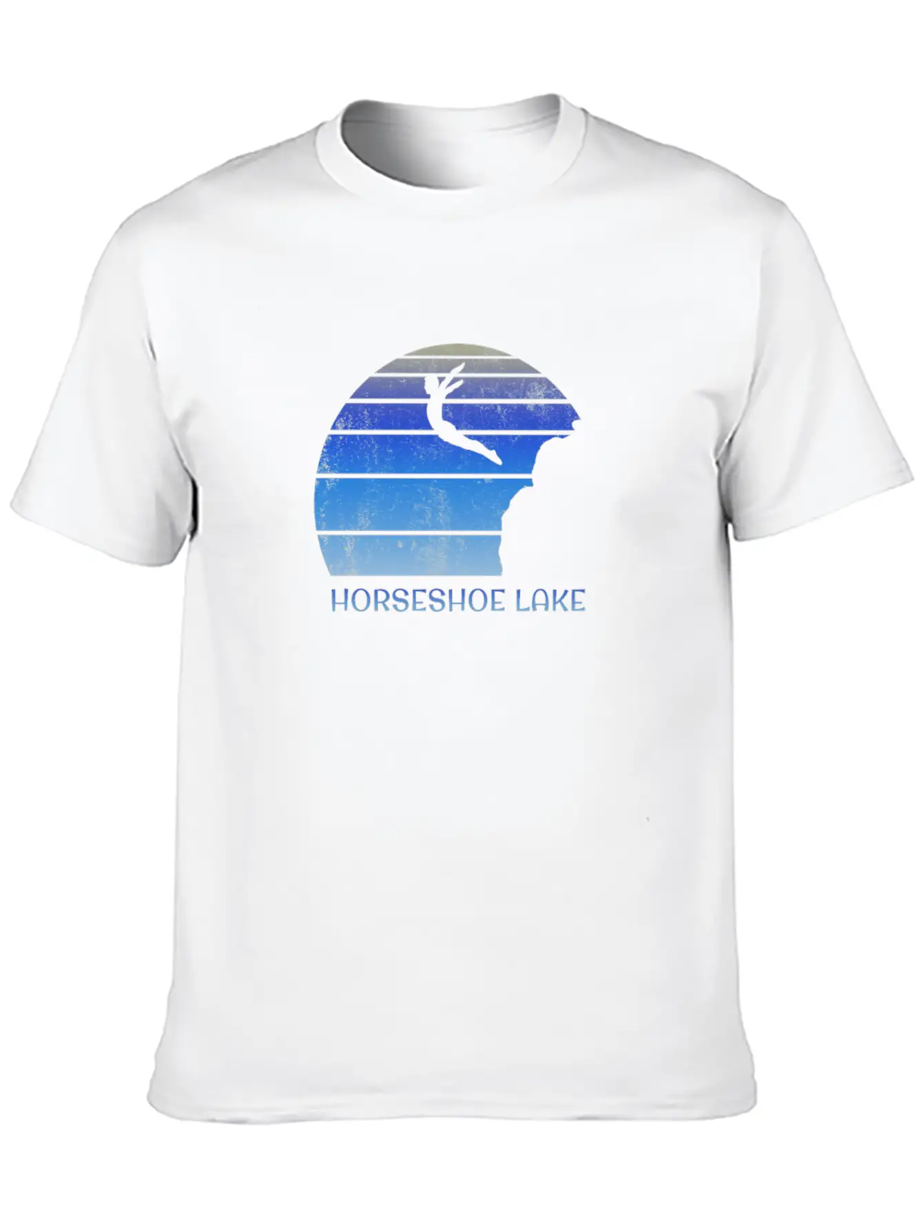Horseshoe Lake Alberta Canada Cliff Diving Fan Essential Cotton Tee For Daily Outfits – Unisex Style