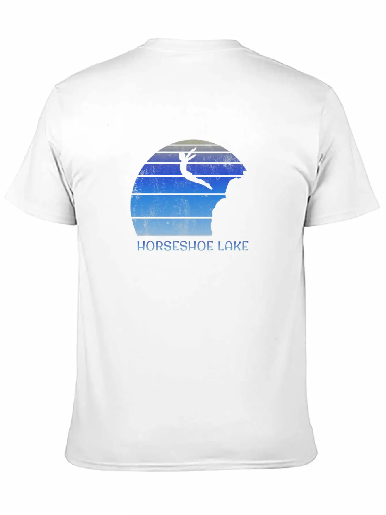 Horseshoe Lake Alberta Canada Cliff Diving Fan Essential Cotton Tee For Daily Outfits – Unisex Style