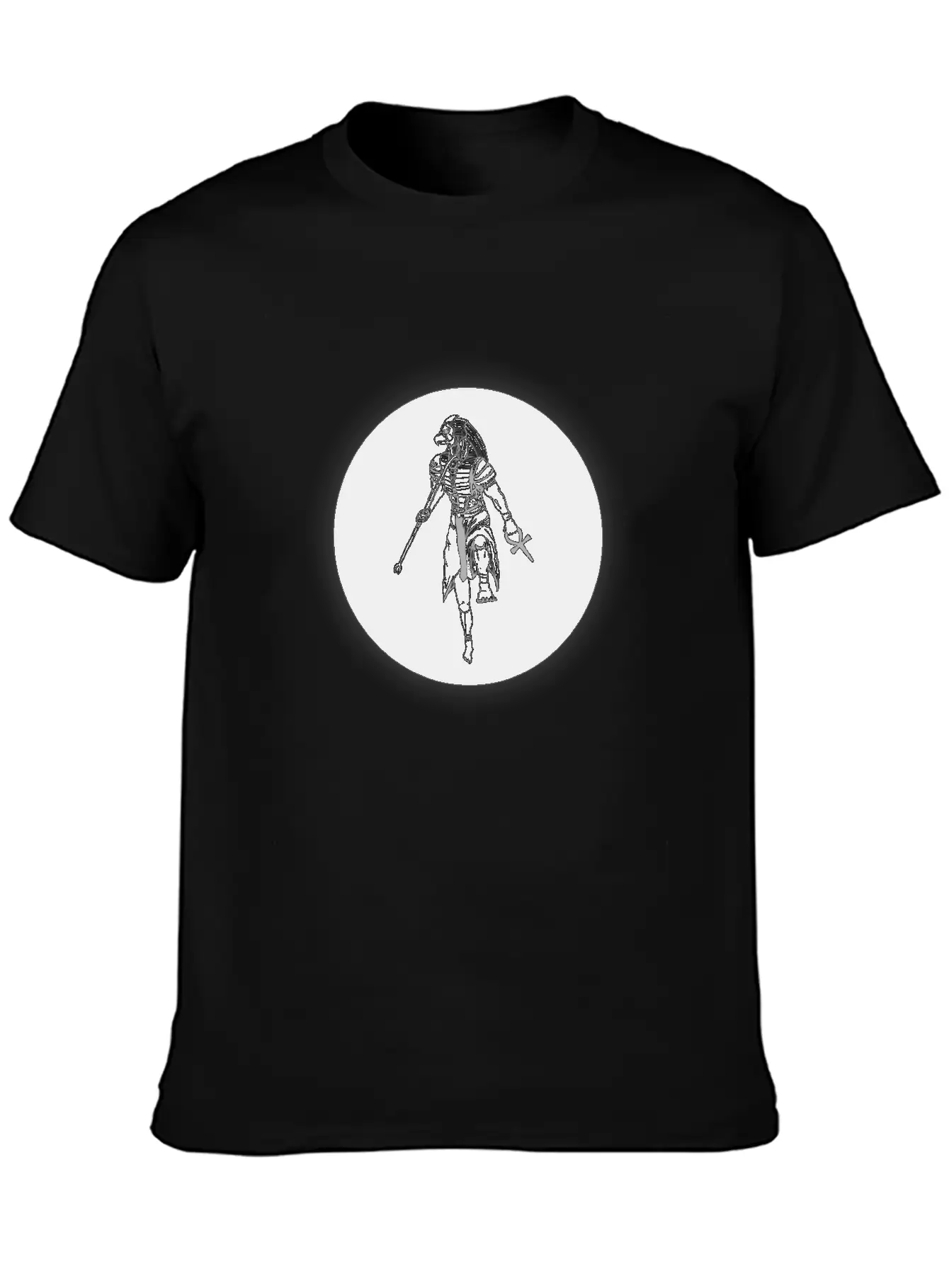Horus 04 The Black Sun Stylish Everyday T-Shirt – Unisex Basic Cotton Tee
