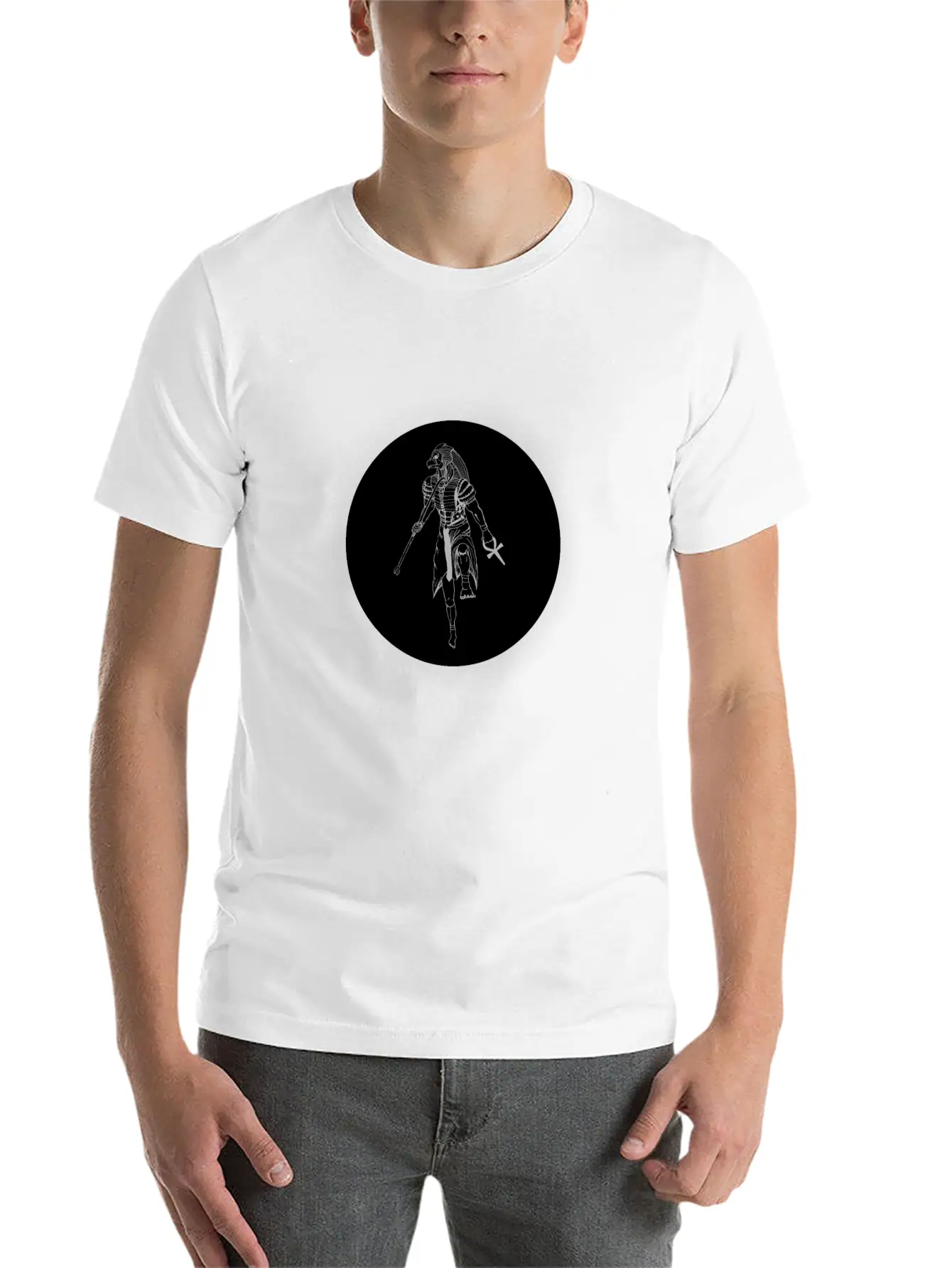 Horus 04 The Black Sun Stylish Everyday T-Shirt – Unisex Basic Cotton Tee