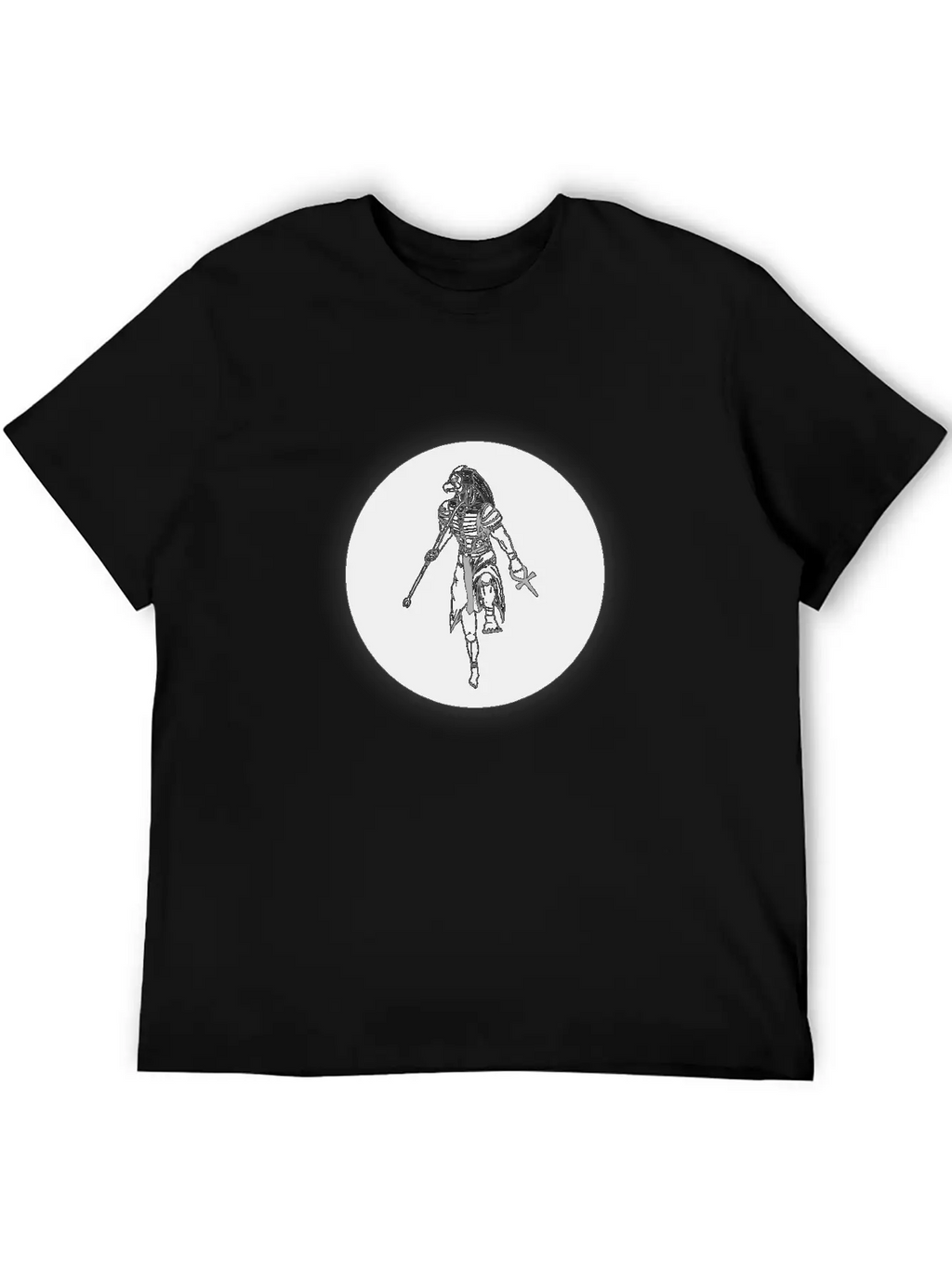 Horus 04 The Black Sun Stylish Everyday T-Shirt – Unisex Basic Cotton Tee