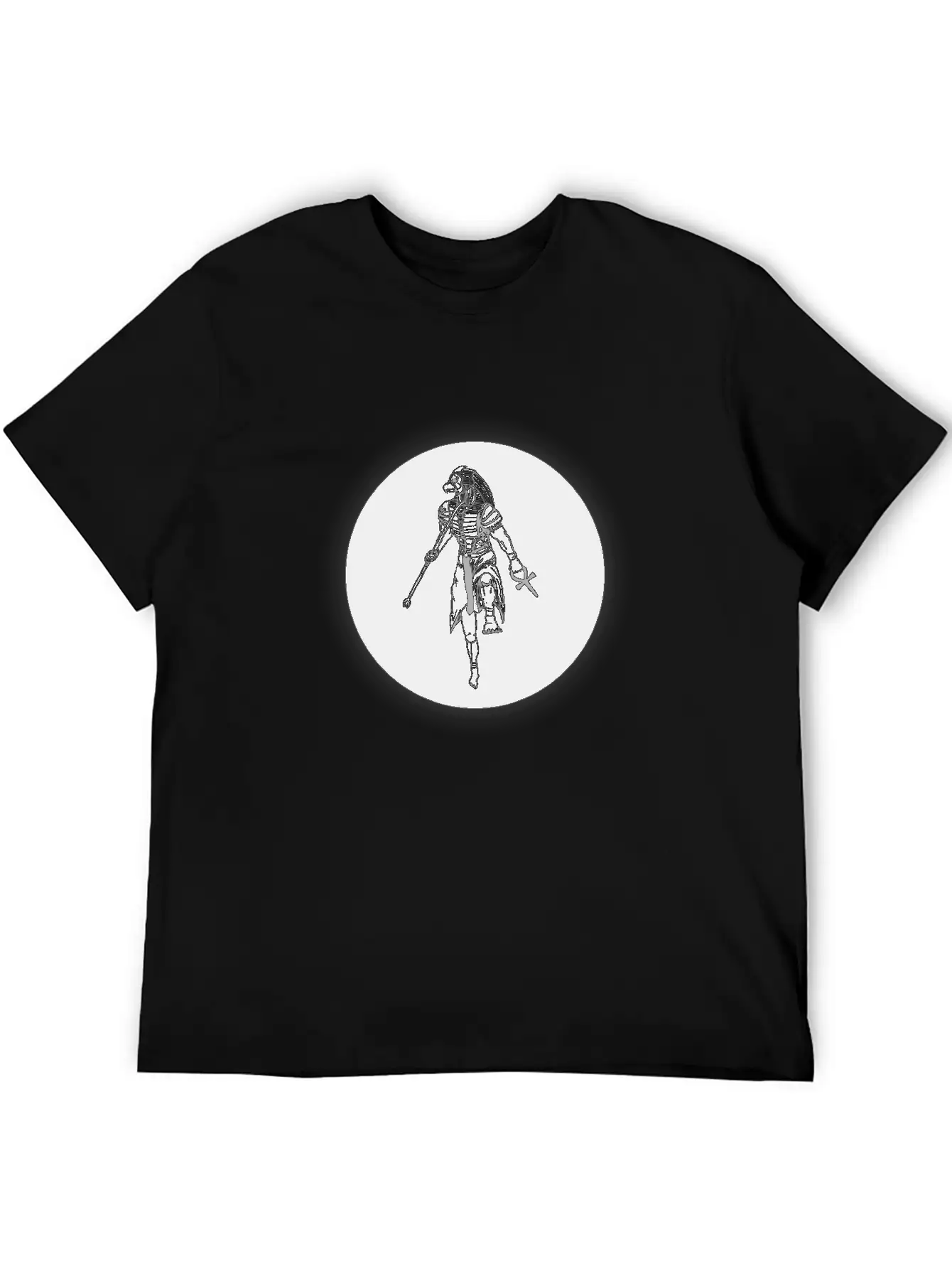 Horus 04 The Black Sun Stylish Everyday T-Shirt – Unisex Basic Cotton Tee