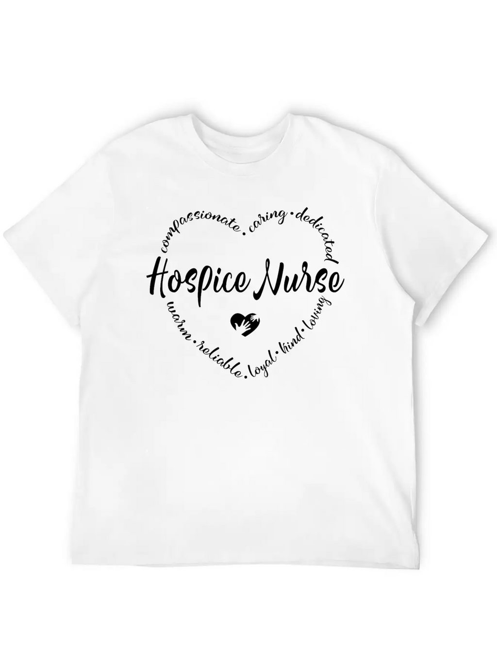Hospice Nurse, Rn Cna, Hospice Stylish Everyday T-Shirt – Unisex Basic Cotton Tee