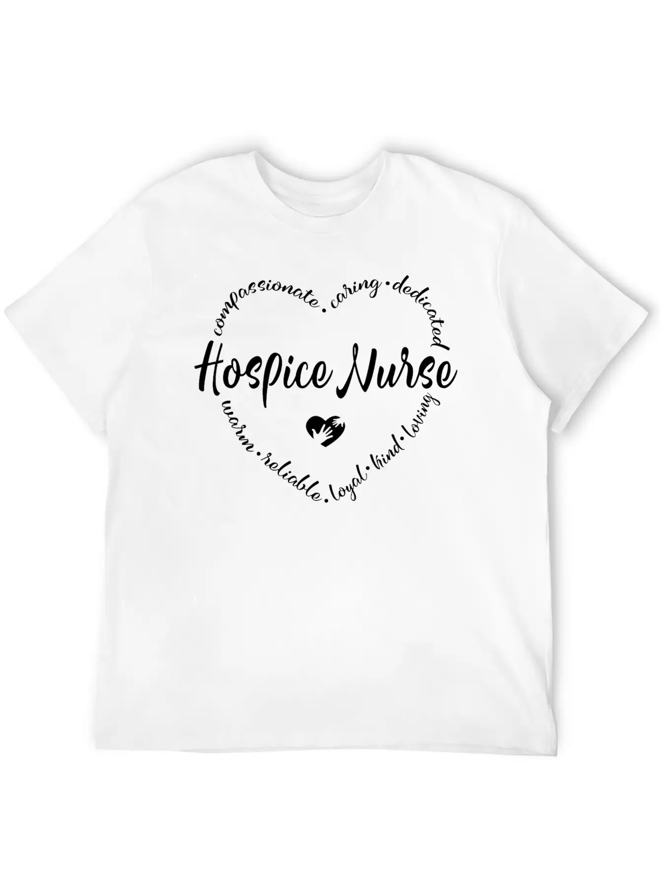Hospice Nurse, Rn Cna, Hospice Stylish Everyday T-Shirt – Unisex Basic Cotton Tee