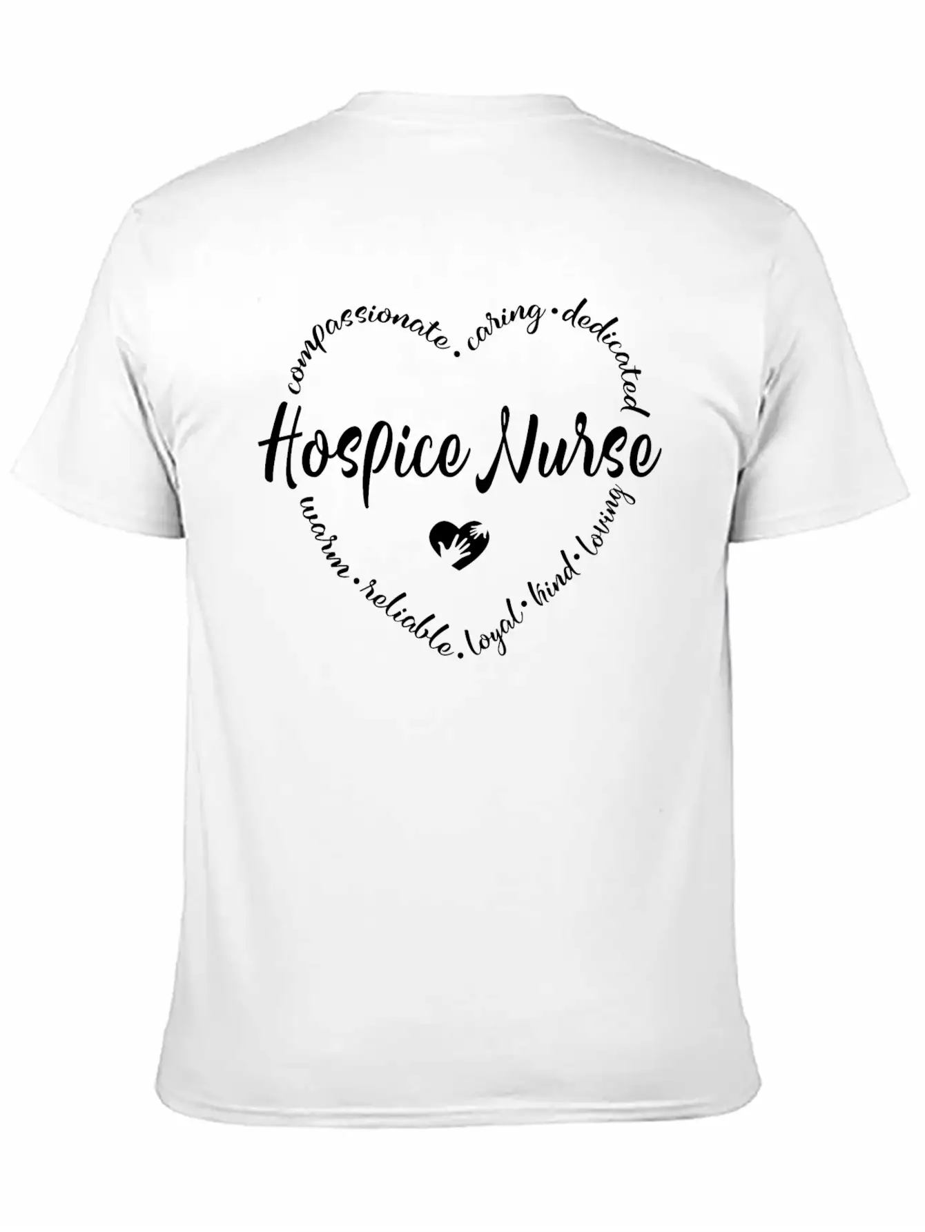 Hospice Nurse, Rn Cna, Hospice Stylish Everyday T-Shirt – Unisex Basic Cotton Tee