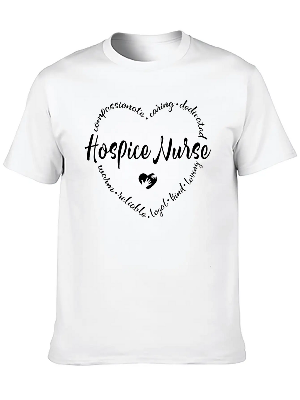 Hospice Nurse, Rn Cna, Hospice Stylish Everyday T-Shirt – Unisex Basic Cotton Tee