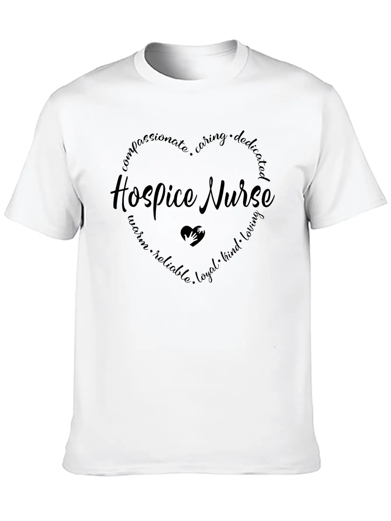 Hospice Nurse, Rn Cna, Hospice Stylish Everyday T-Shirt – Unisex Basic Cotton Tee