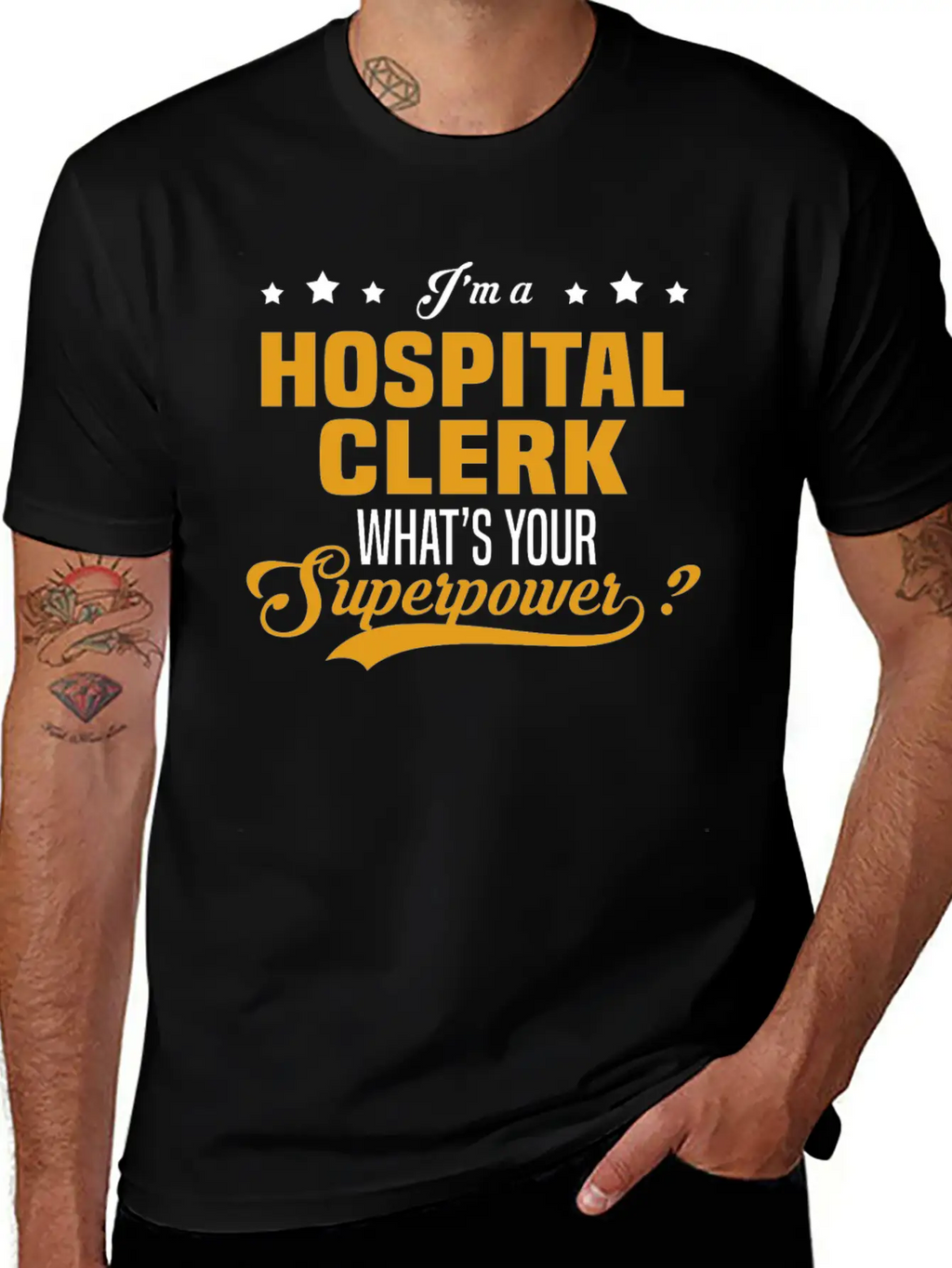 Hospital Clerk Unisex Casual T-Shirt – Clean Design For Daily Comfort