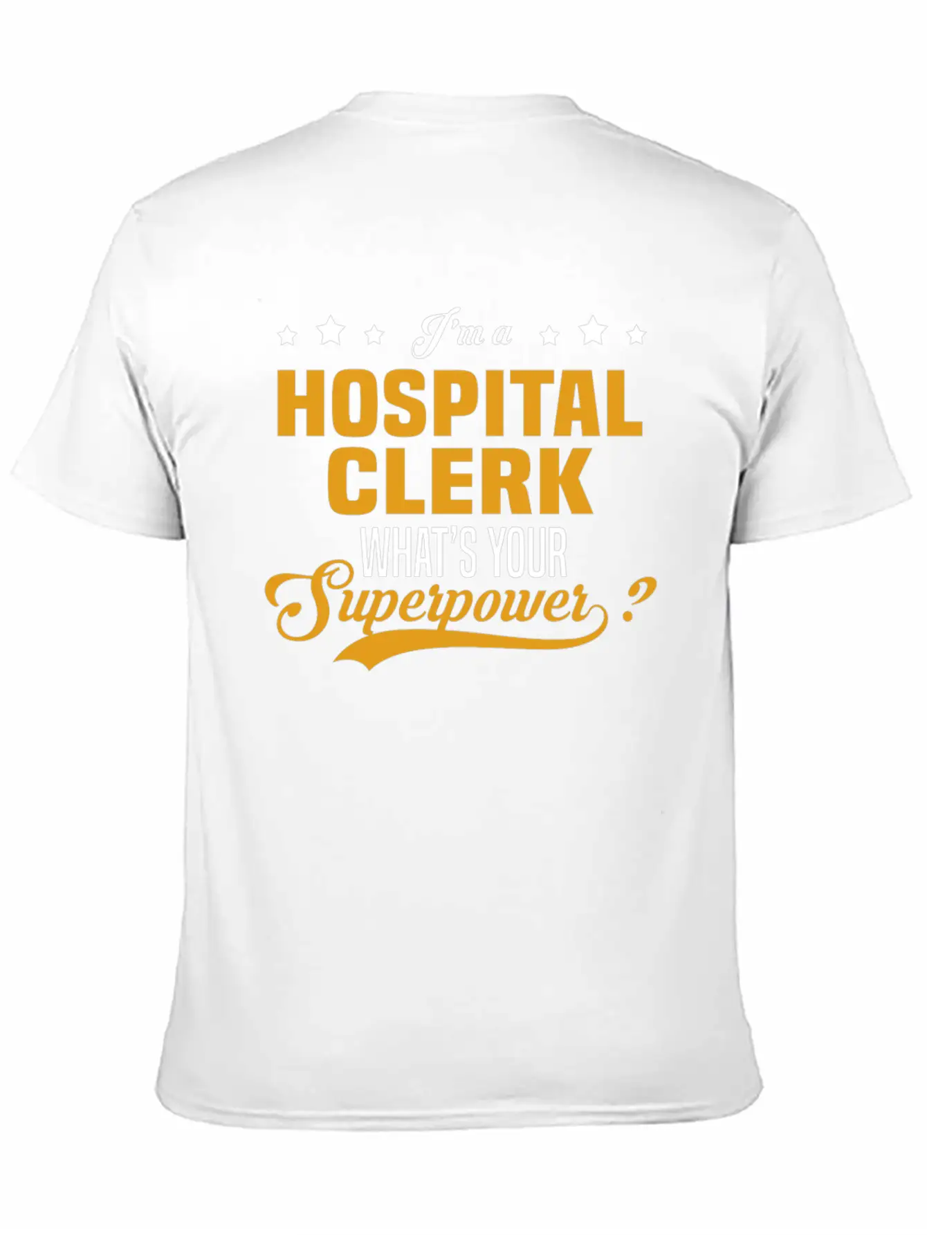 Hospital Clerk Unisex Casual T-Shirt – Clean Design For Daily Comfort