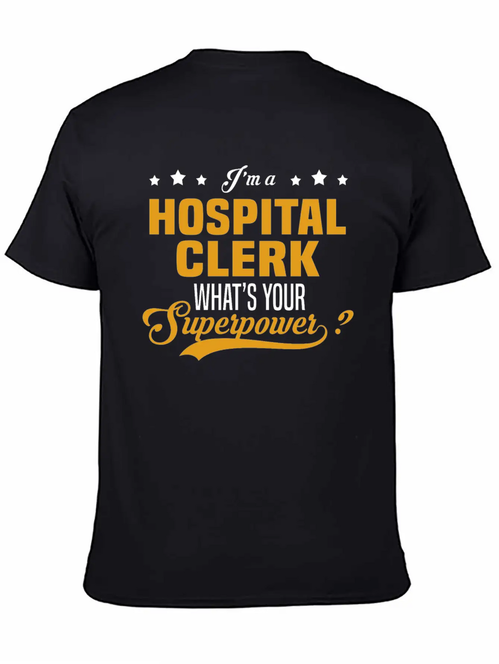 Hospital Clerk Unisex Casual T-Shirt – Clean Design For Daily Comfort