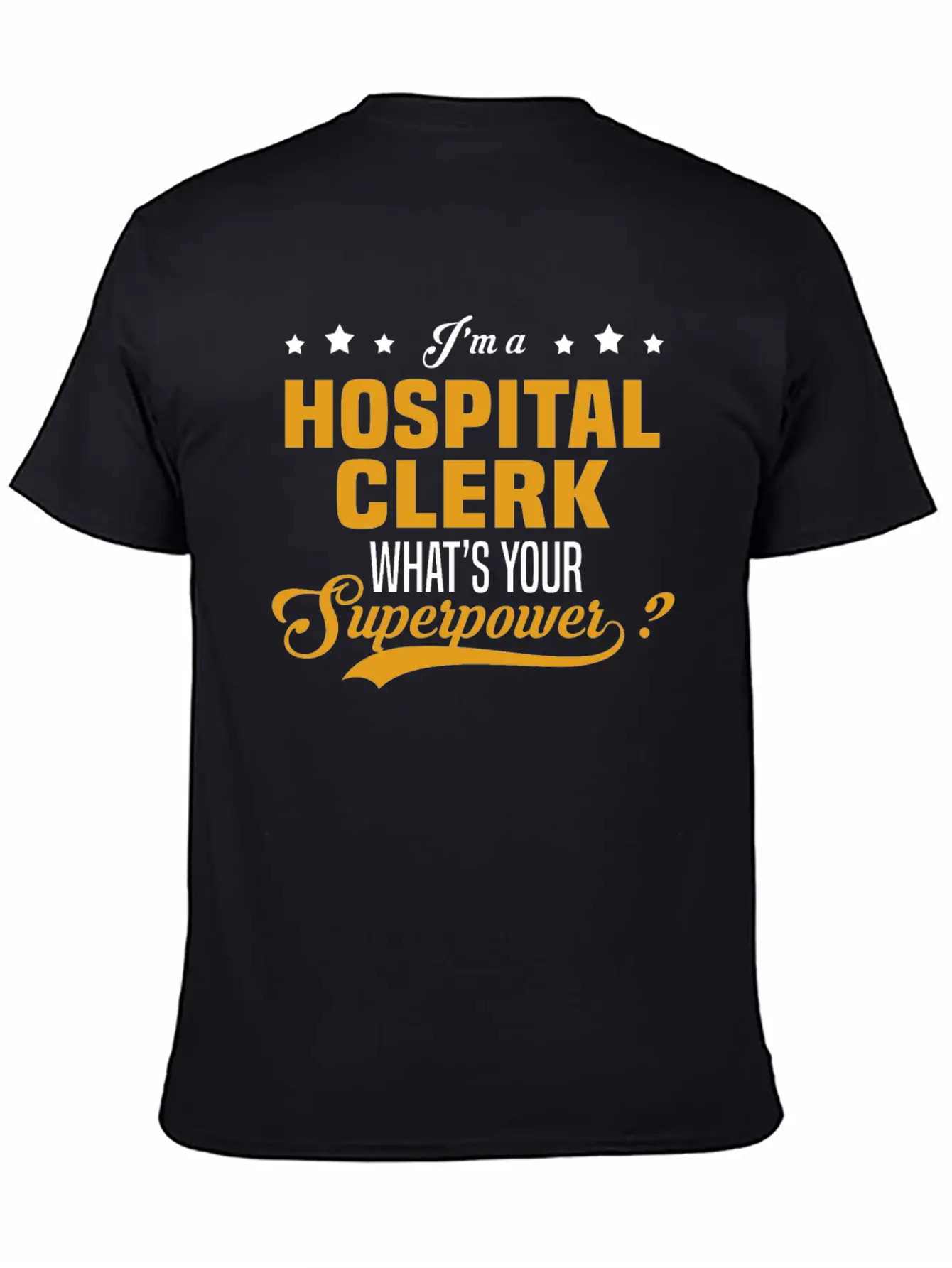 Hospital Clerk Unisex Casual T-Shirt – Clean Design For Daily Comfort