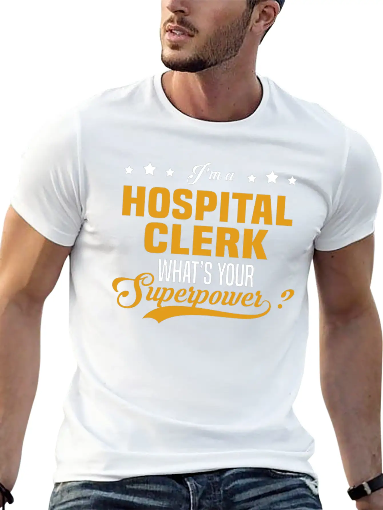 Hospital Clerk Unisex Casual T-Shirt – Clean Design For Daily Comfort