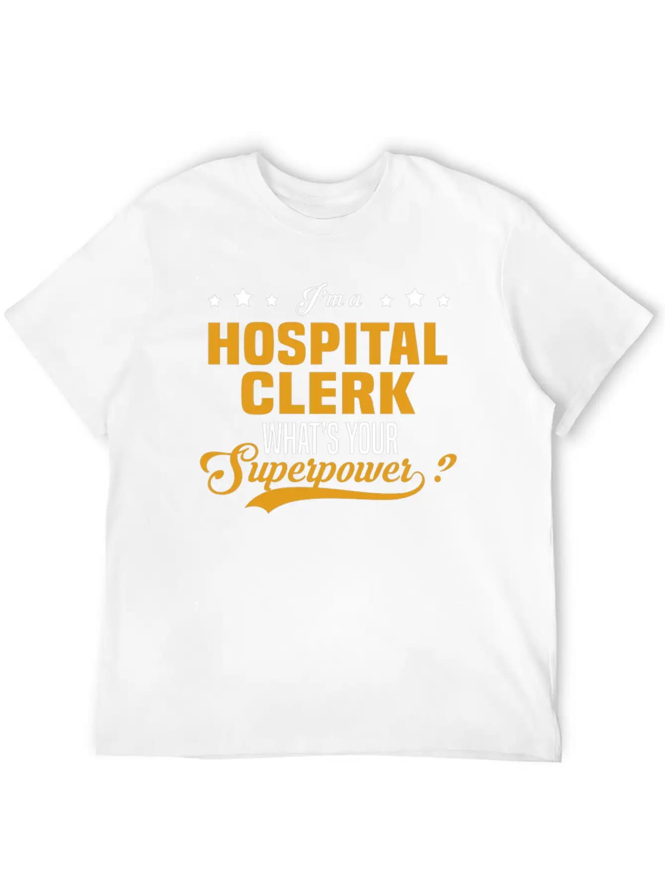 Hospital Clerk Unisex Casual T-Shirt – Clean Design For Daily Comfort