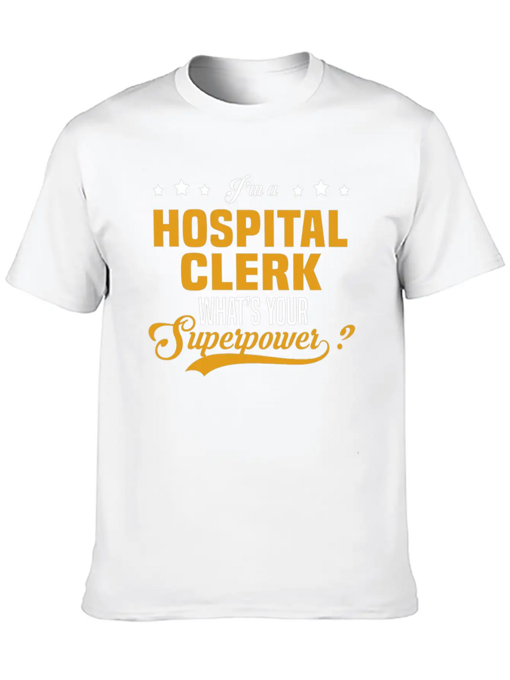 Hospital Clerk Unisex Casual T-Shirt – Clean Design For Daily Comfort