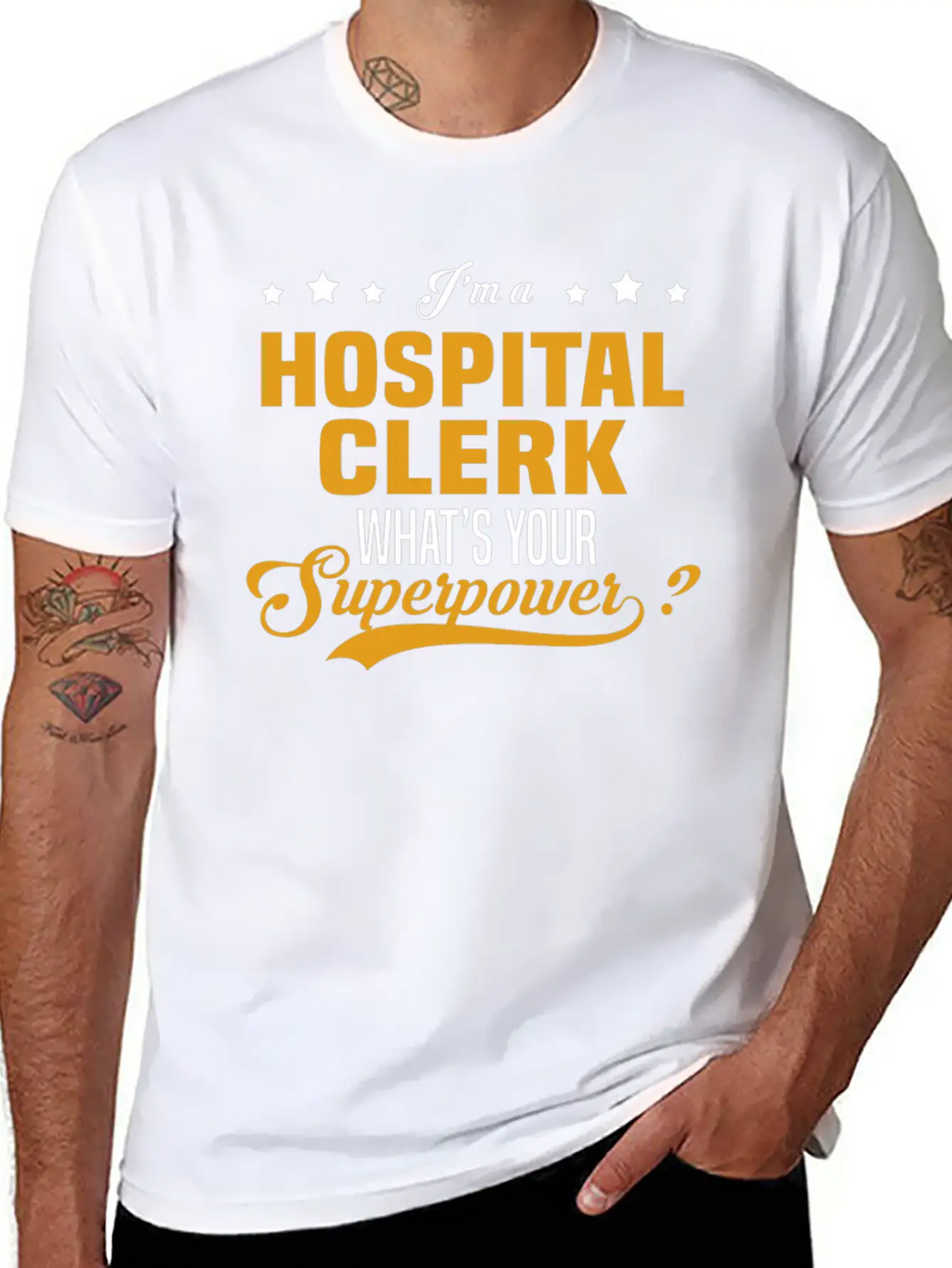 Hospital Clerk Unisex Casual T-Shirt – Clean Design For Daily Comfort