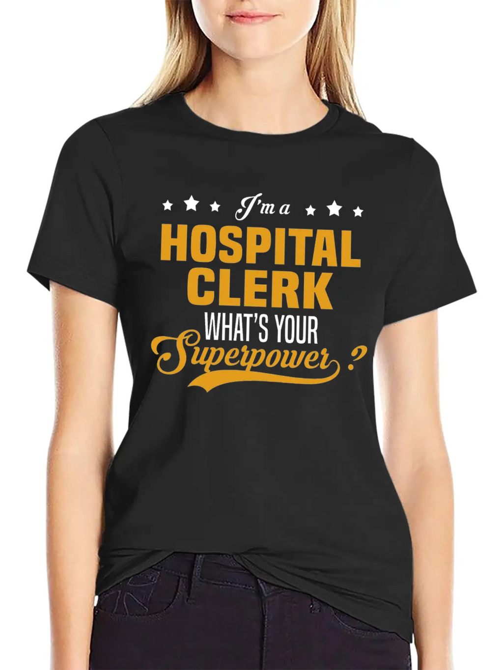 Hospital Clerk Unisex Casual T-Shirt – Clean Design For Daily Comfort