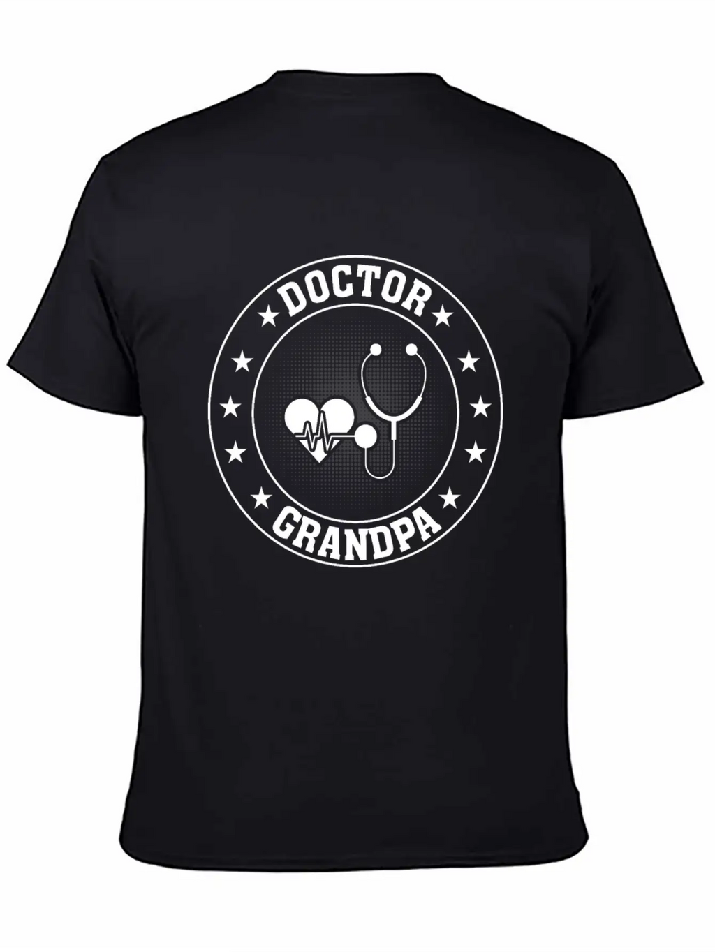 Hospital Doctor Grandpa Unisex Casual T-Shirt – Clean Design For Daily Comfort