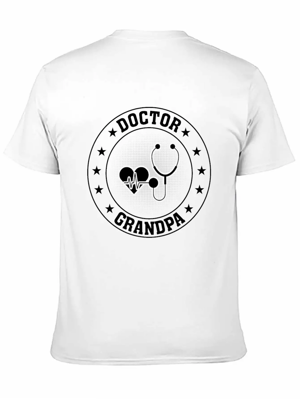 Hospital Doctor Grandpa Unisex Casual T-Shirt – Clean Design For Daily Comfort