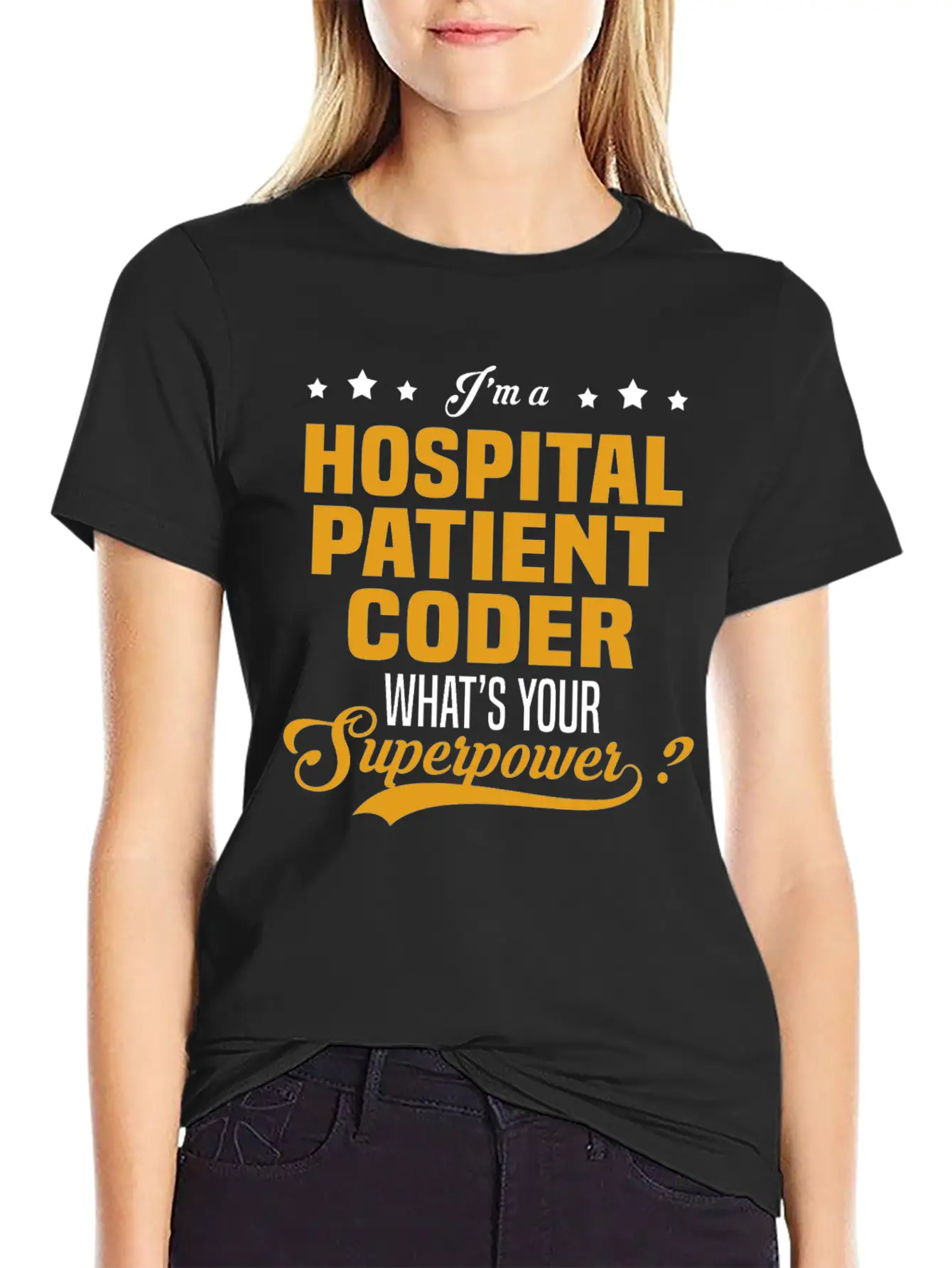 Hospital Patient Coder Unisex Short Sleeve Soft Cotton T-Shirt – Casual Everyday Wear