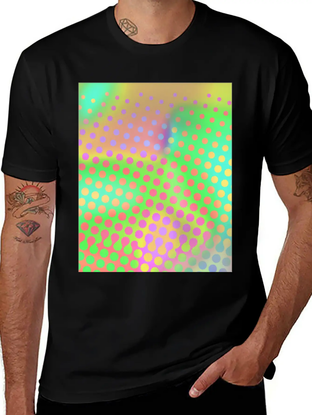 Hot Pastels Unisex Short Sleeve Soft Cotton T-Shirt – Casual Everyday Wear