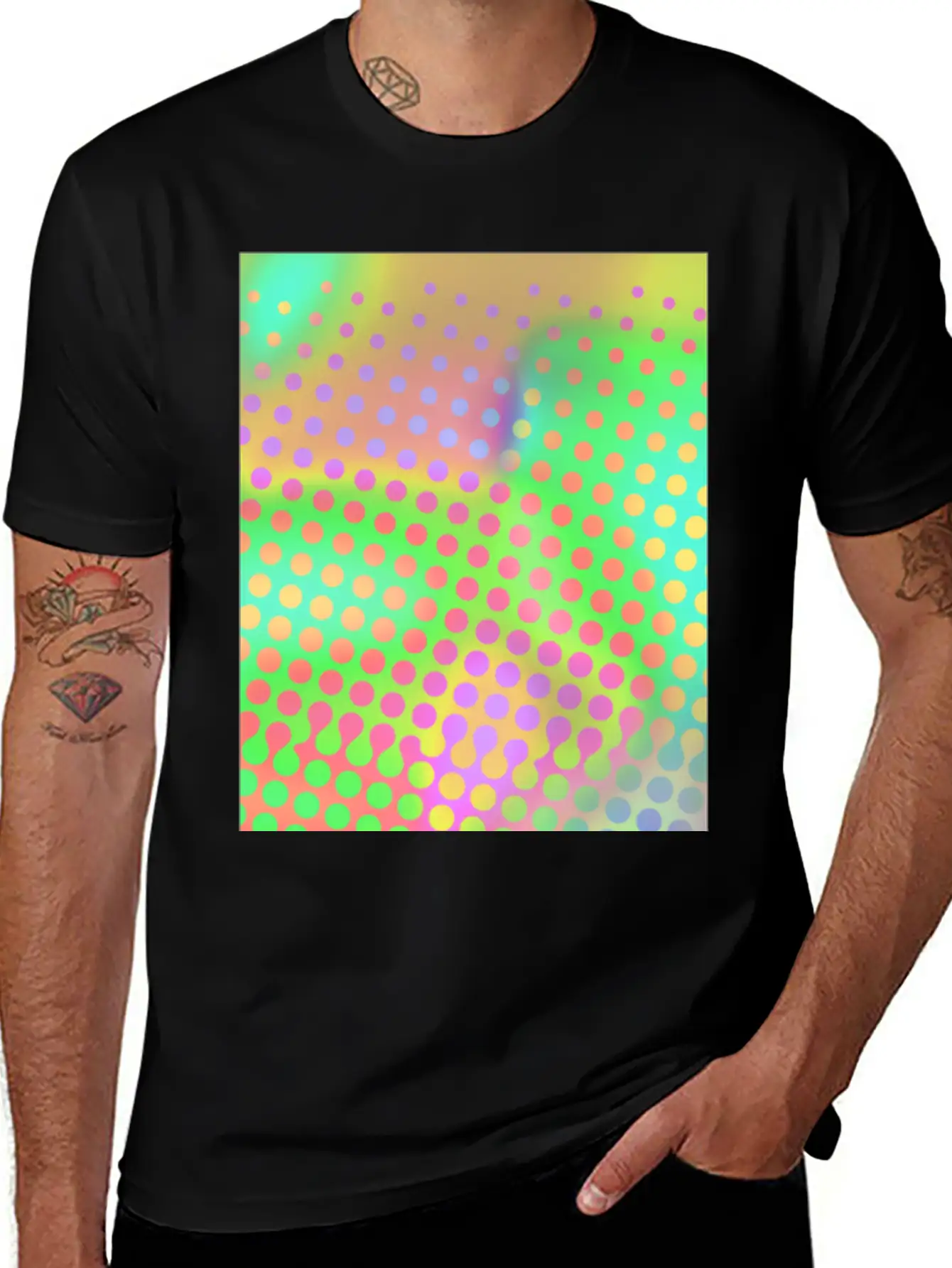 Hot Pastels Unisex Short Sleeve Soft Cotton T-Shirt – Casual Everyday Wear