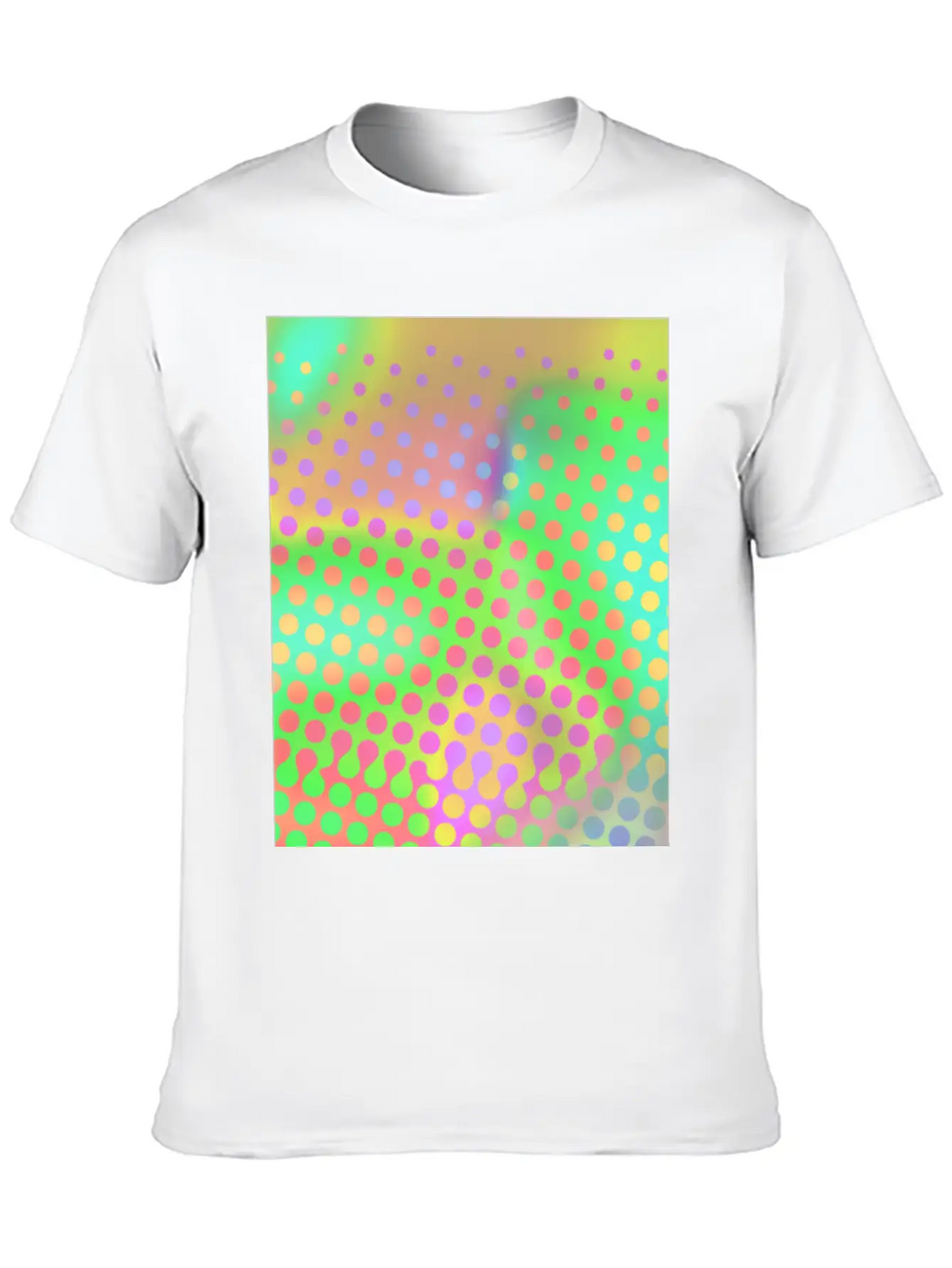 Hot Pastels Unisex Short Sleeve Soft Cotton T-Shirt – Casual Everyday Wear