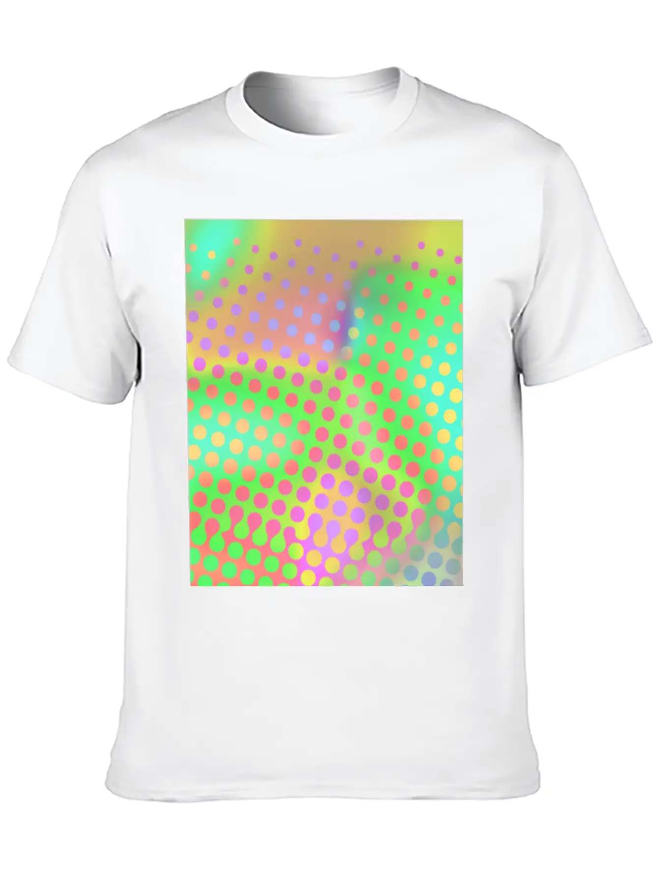 Hot Pastels Unisex Short Sleeve Soft Cotton T-Shirt – Casual Everyday Wear